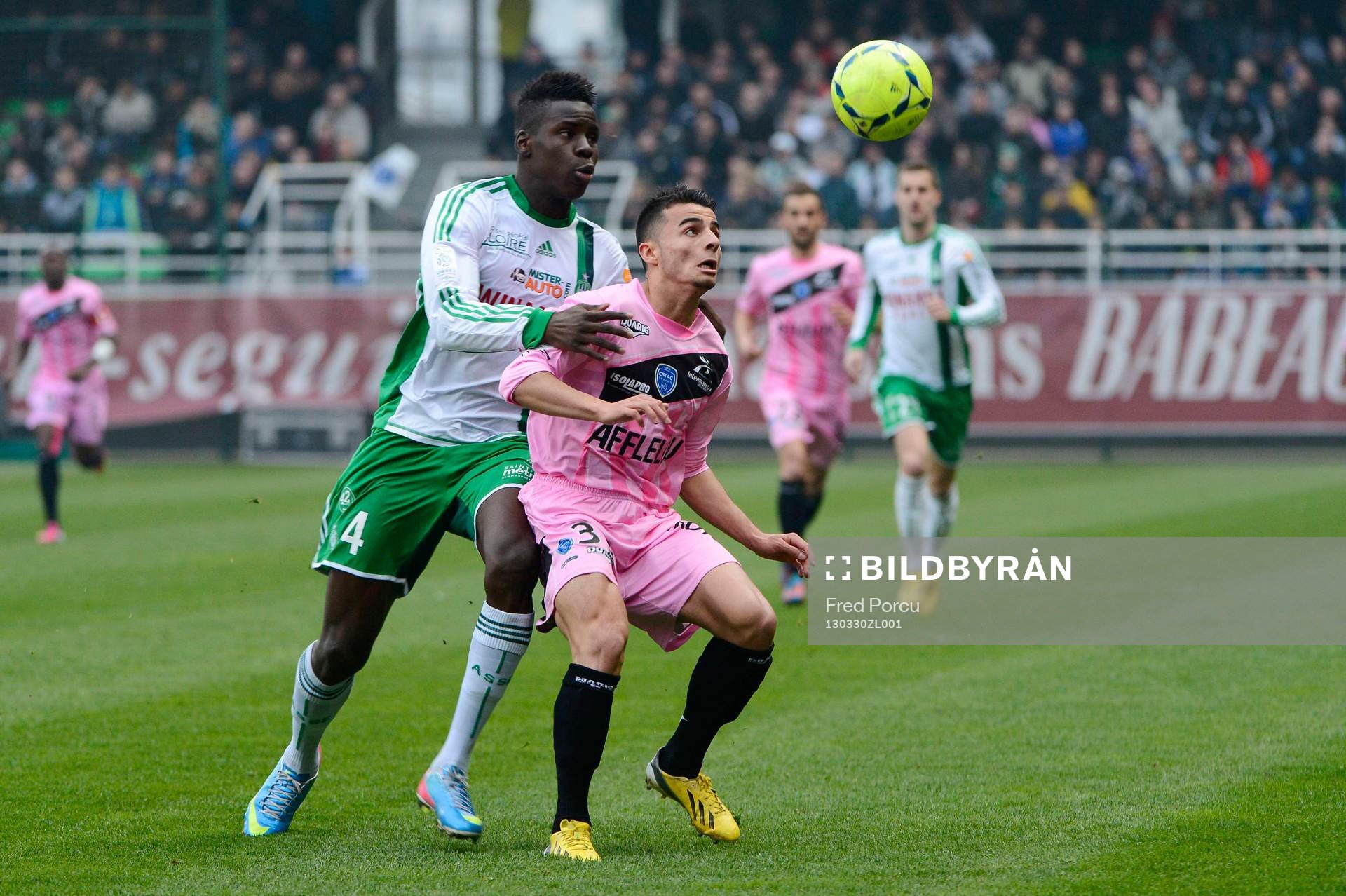Kurt ZOUMA / Corentin JEAN - 30.03.2013 - Troyes / Saint