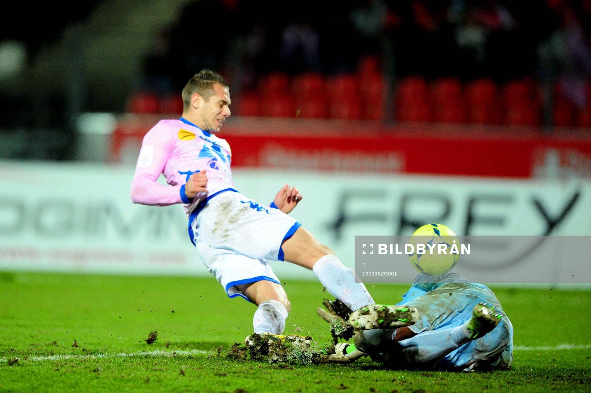 Kevin BERIGAUD / Kossi AGASSA - 30.03.2013 - Evian Thonon /