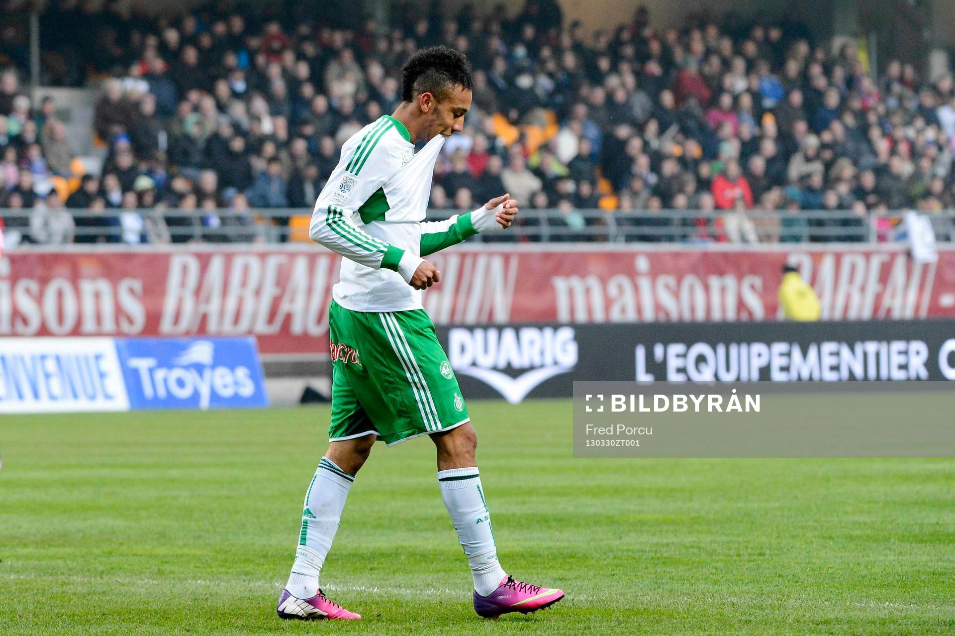 Pierre Emerick AUBAMEYANG - 30.03.2013 - Troyes / Saint