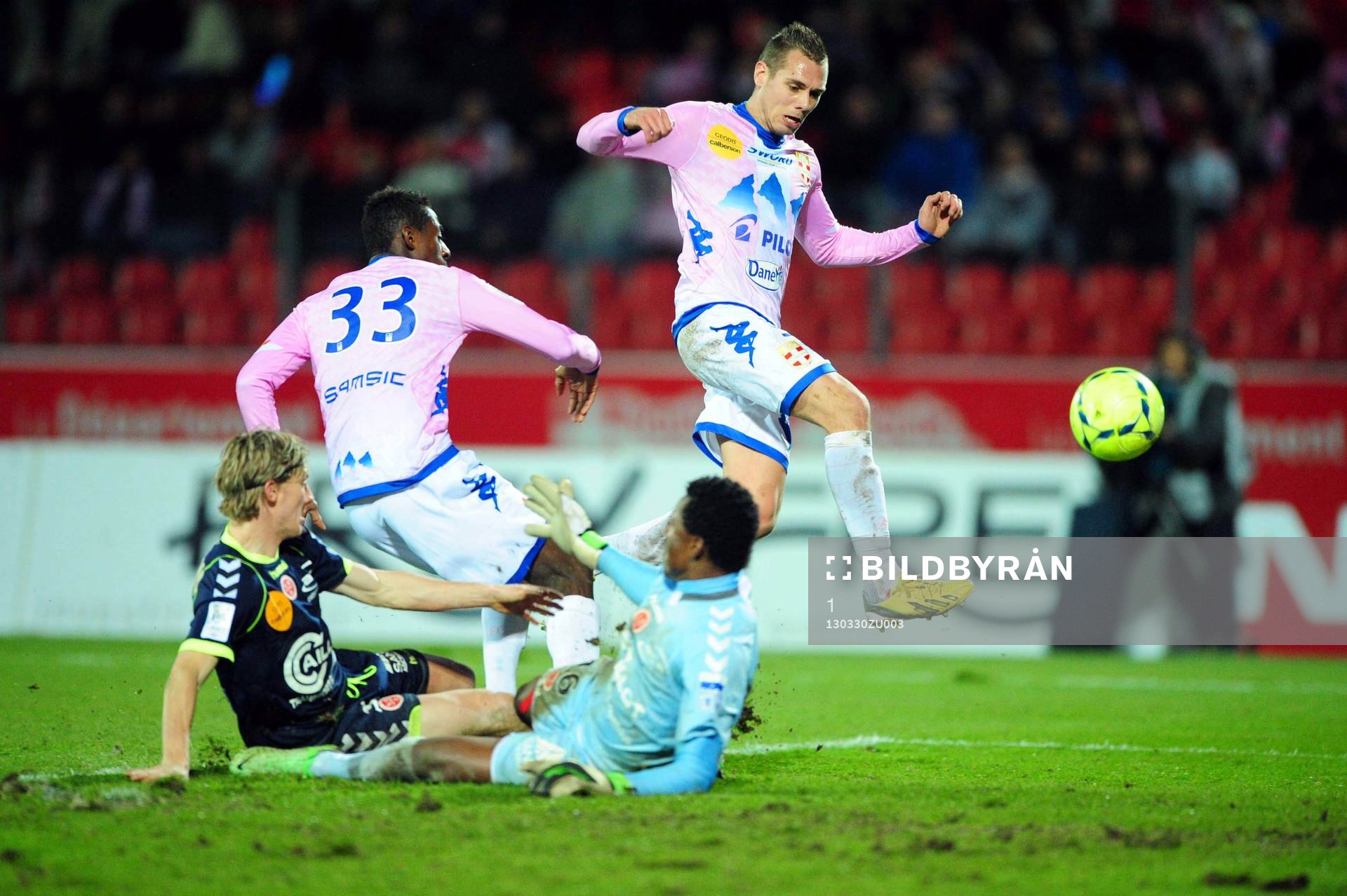 Kevin BERIGAUD / Kossi AGASSA - 30.03.2013 - Evian Thonon /