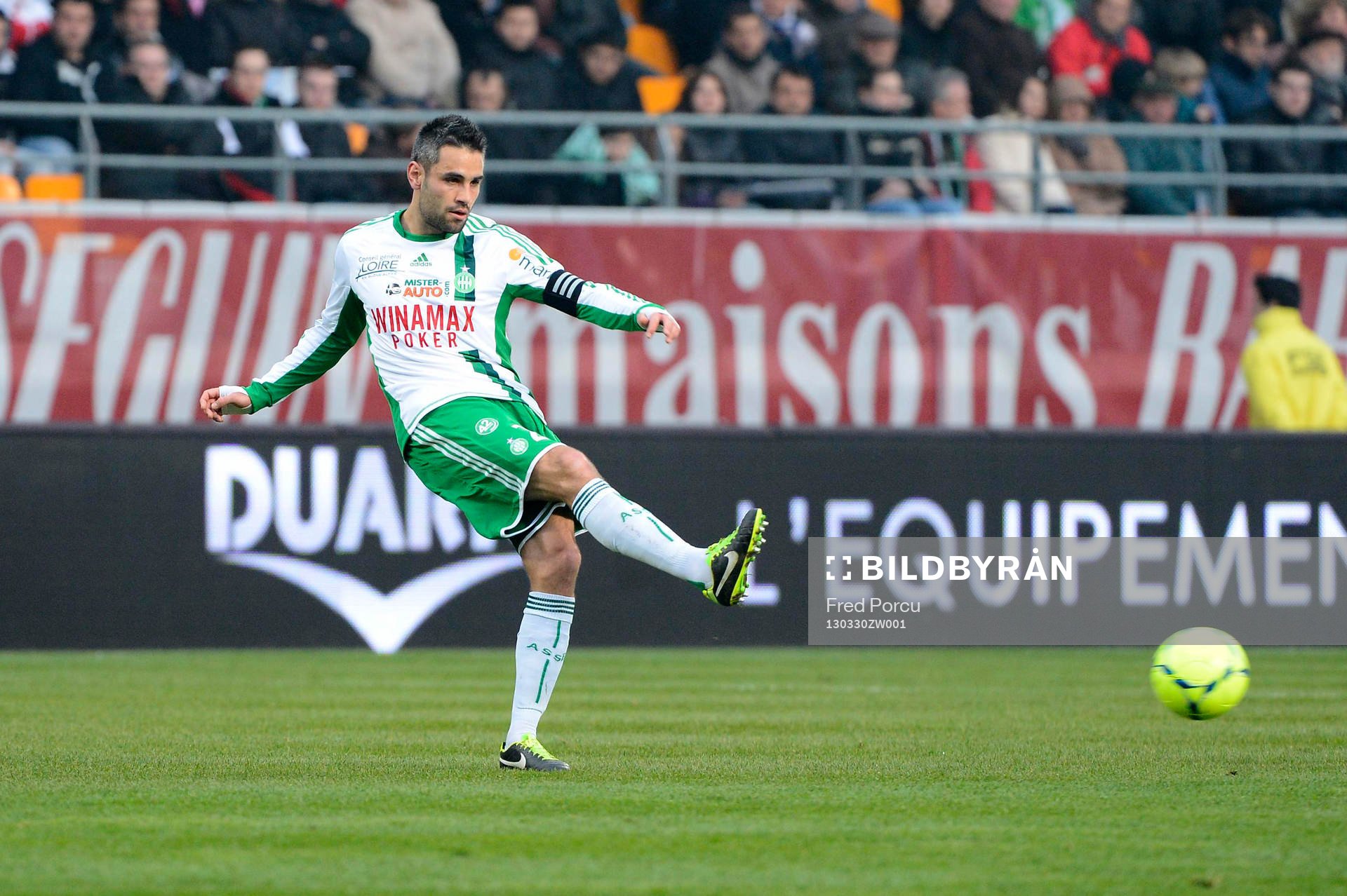 Loic PERRIN - 30.03.2013 - Troyes / Saint Etienne - 30eme