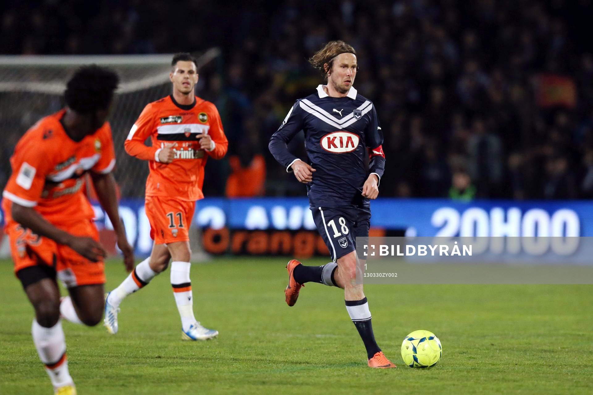  Fotboll, Franska ligan, Bordeaux - Lorient: Jaroslav Plasil - 30.03.2013 - Bordeaux / Lorient - 30eme  Journee de Ligue 1
