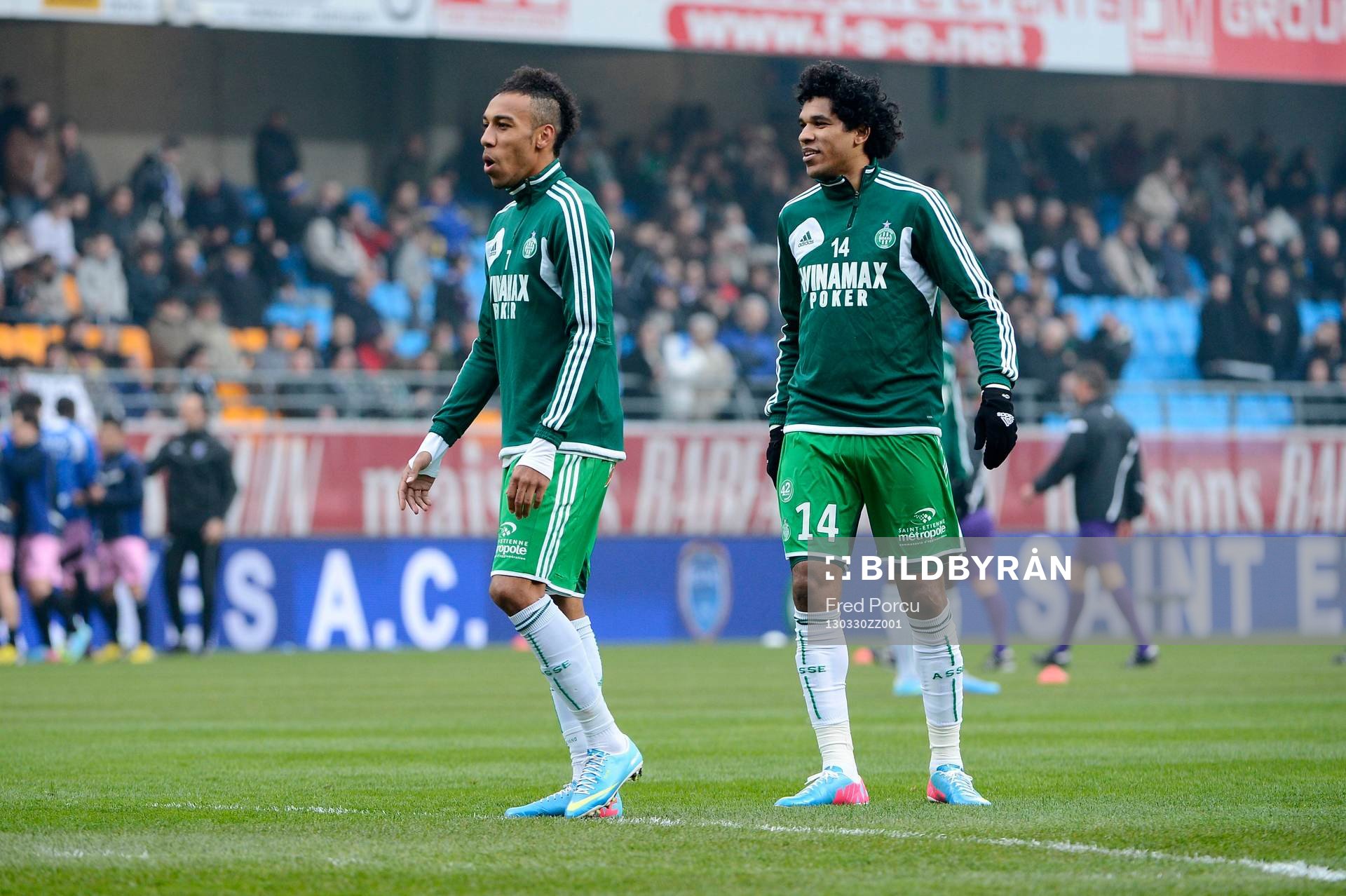Pierre Emerick AUBAMEYANG / BRANDAO - 30.03.2013 - Troyes /