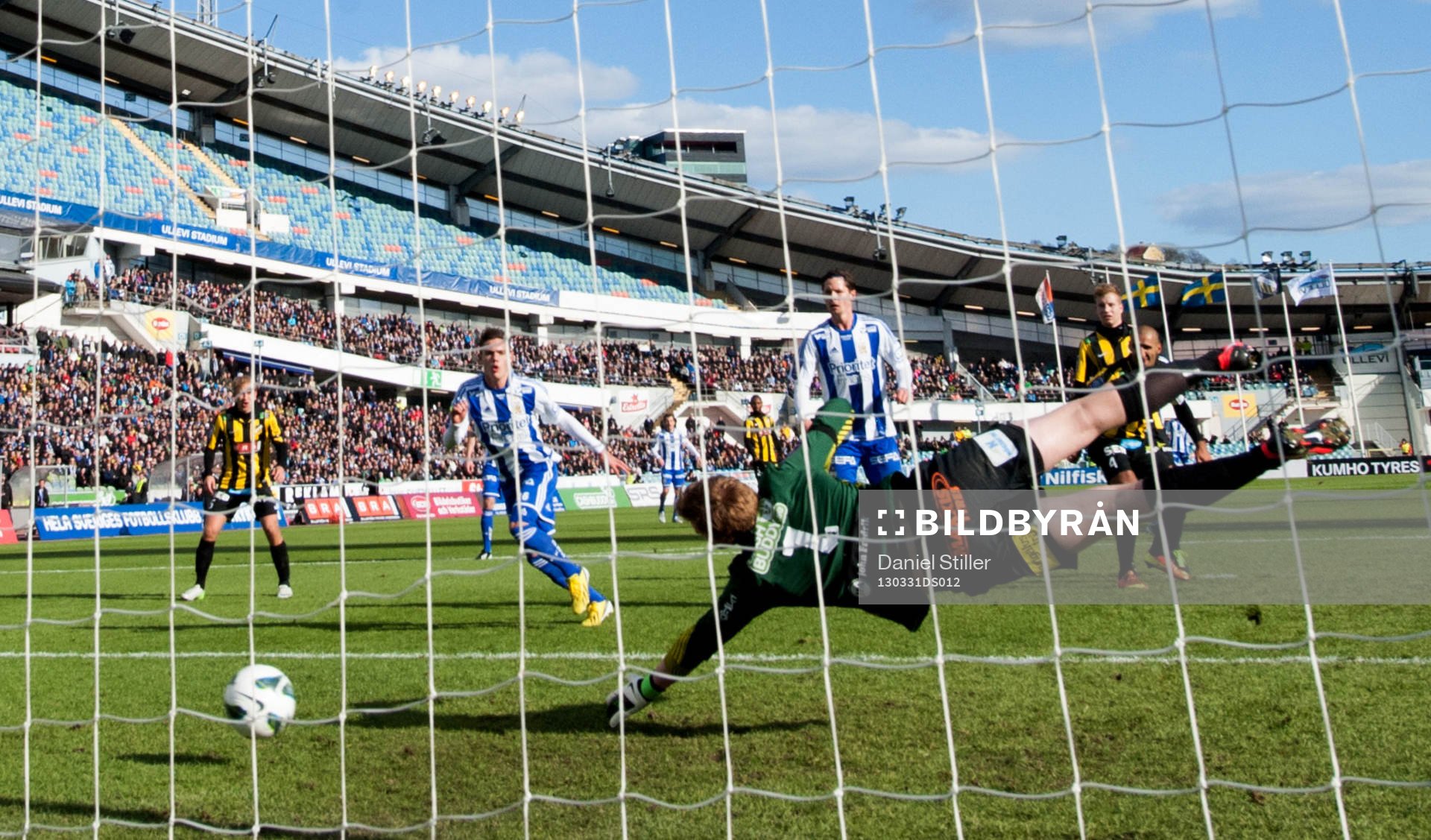 Sam Larsson gör 0-3 för IFK Göteborg bakom Christoffer