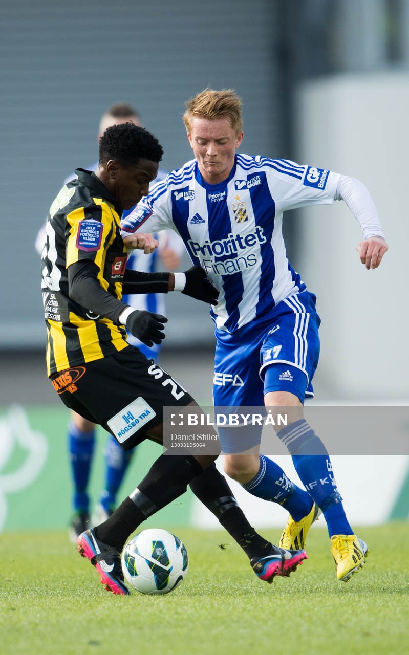 Dominic Chatto, Häcken. Sam Larsson, IFK Göteborg