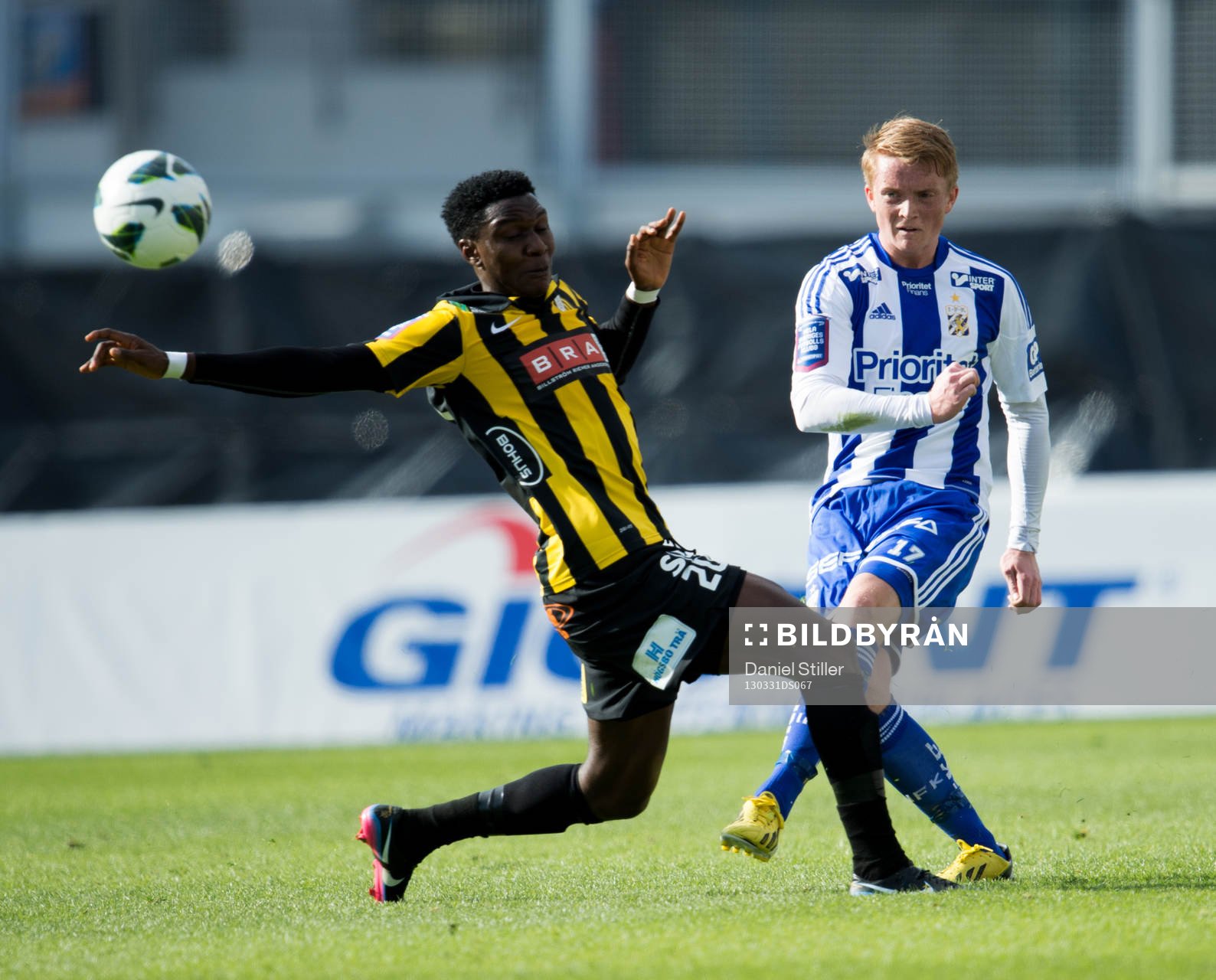 Dominic Chatto, Häcken. Sam Larsson, IFK Göteborg