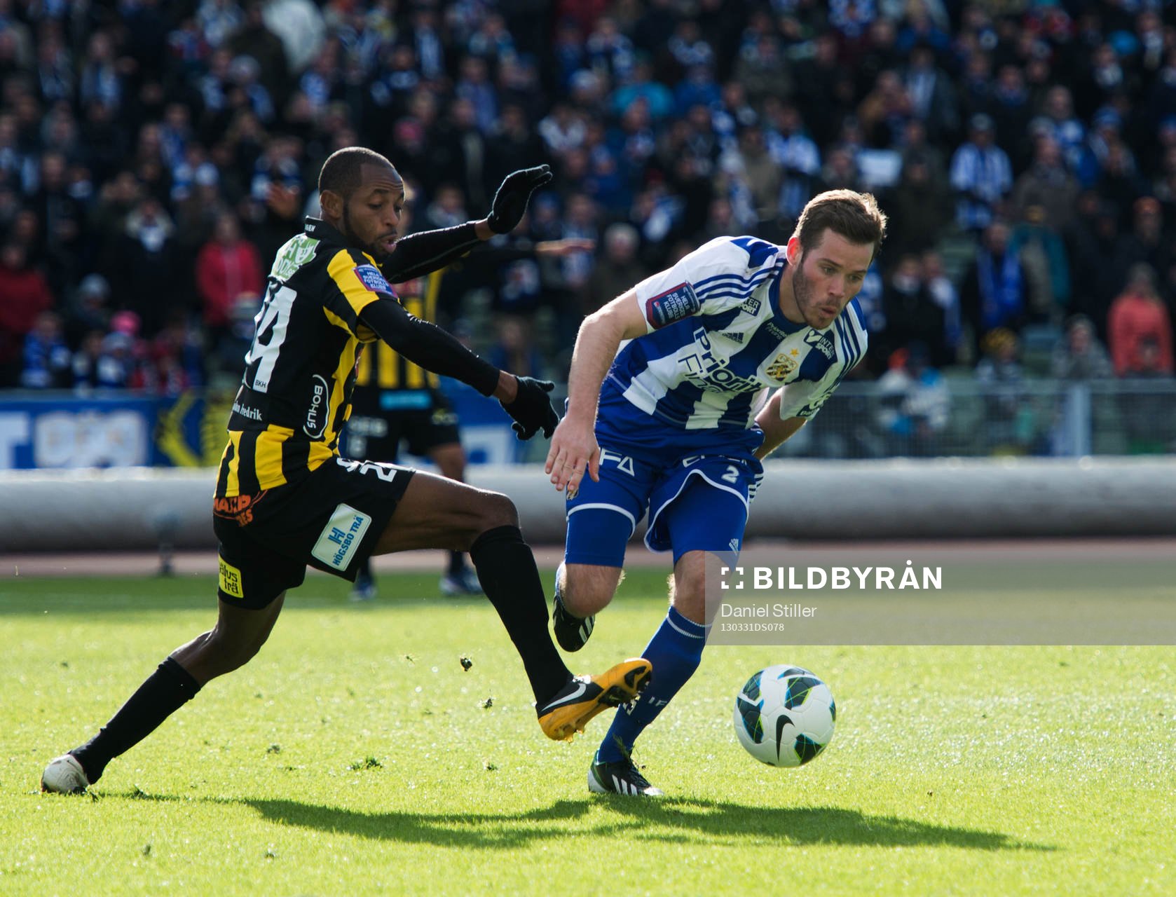 Rene Makondele, Häcken. Emil Salomonsson, IFK Göteborg