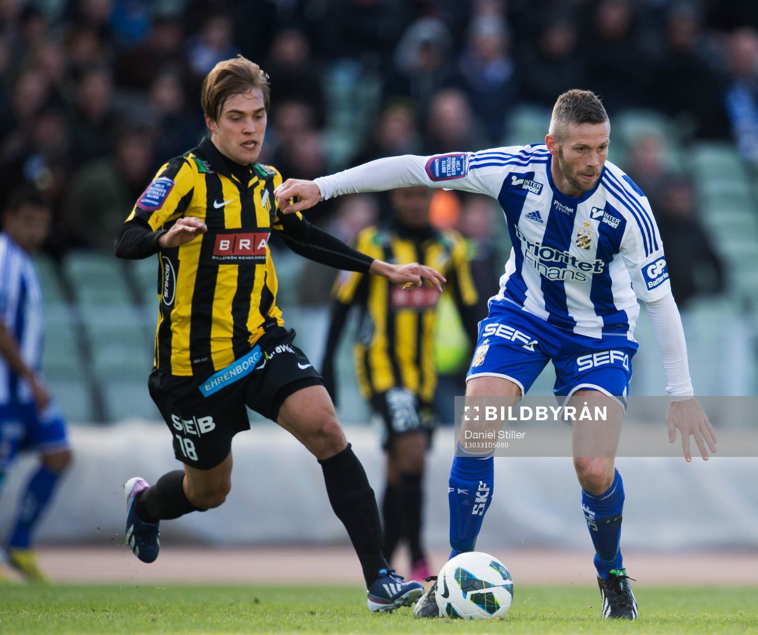 Mika Ojala, Häcken. Kjetil Waehler, IFK Göteborg