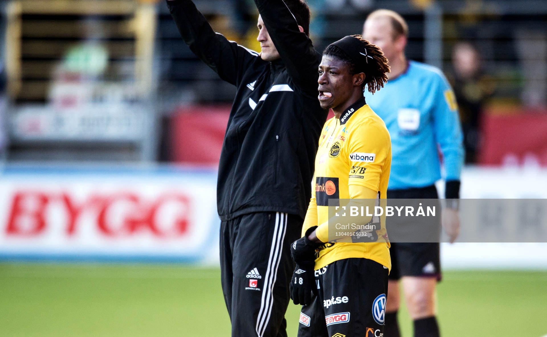 Mohamed Bangura, Elfsborg, byts in i slutet på matchen