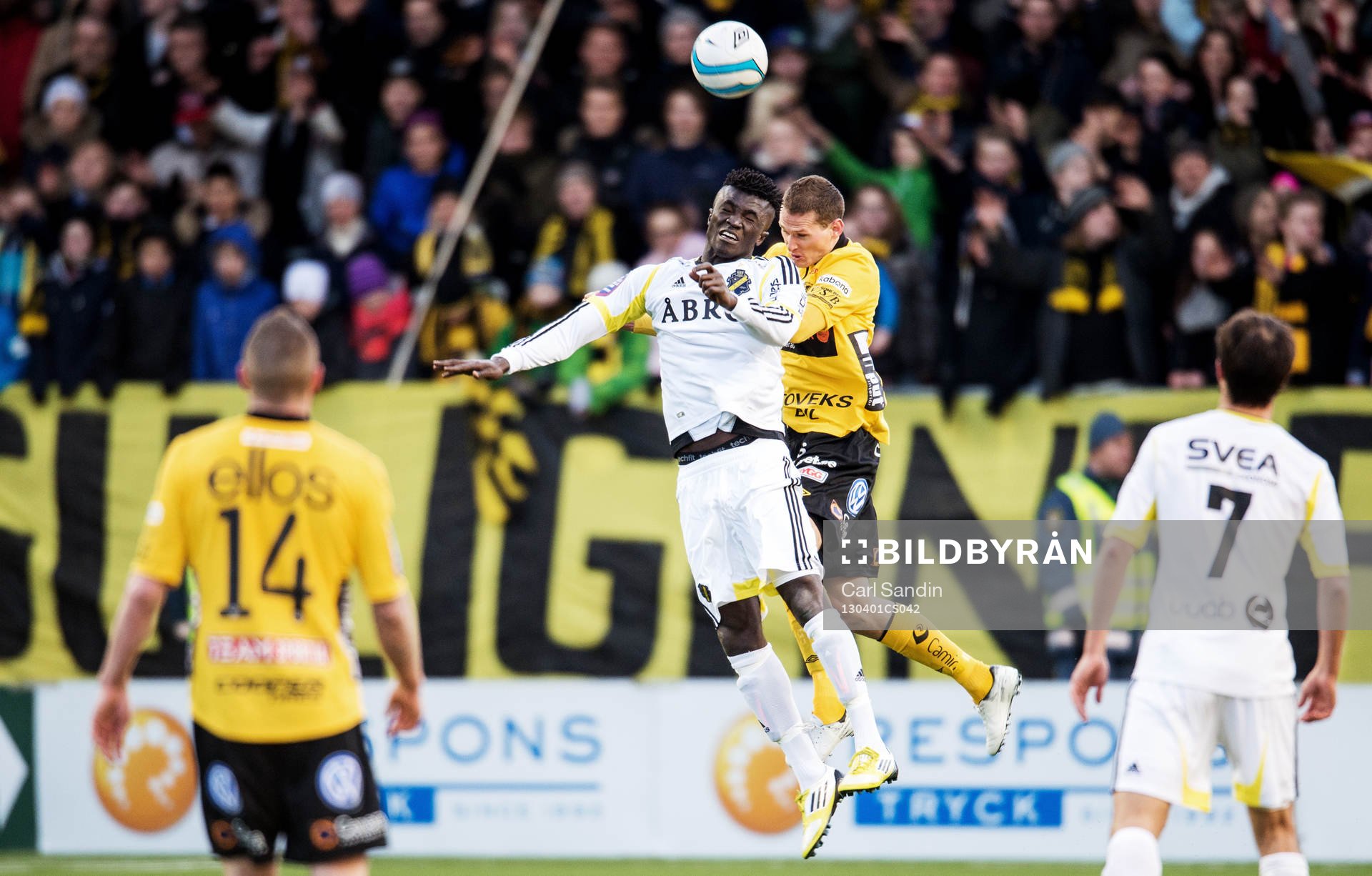 Kwame Amponsah Karikari, AIK, i nickduell med Jon Jönsson,