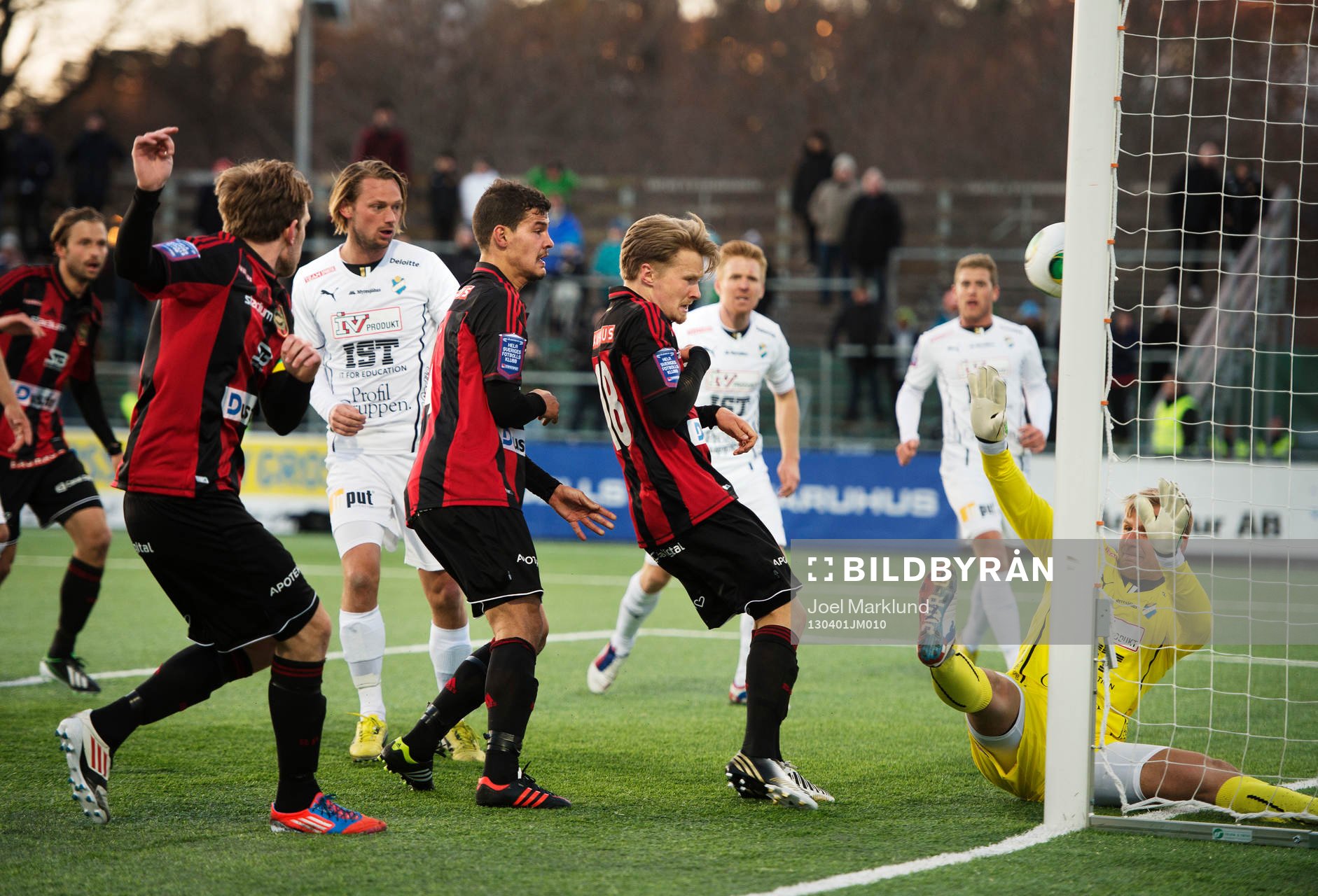 Pontus Segerström, Brommapojkarna, skjuter in 2-2 bakom