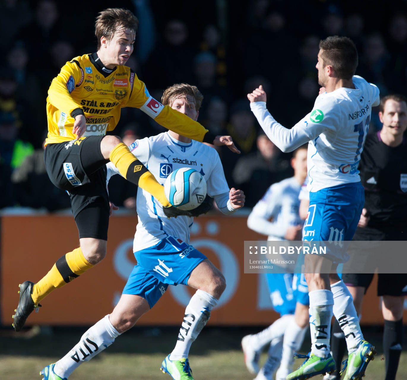 Andreas Blomqvist, Mjällby mot Christopher Telo,