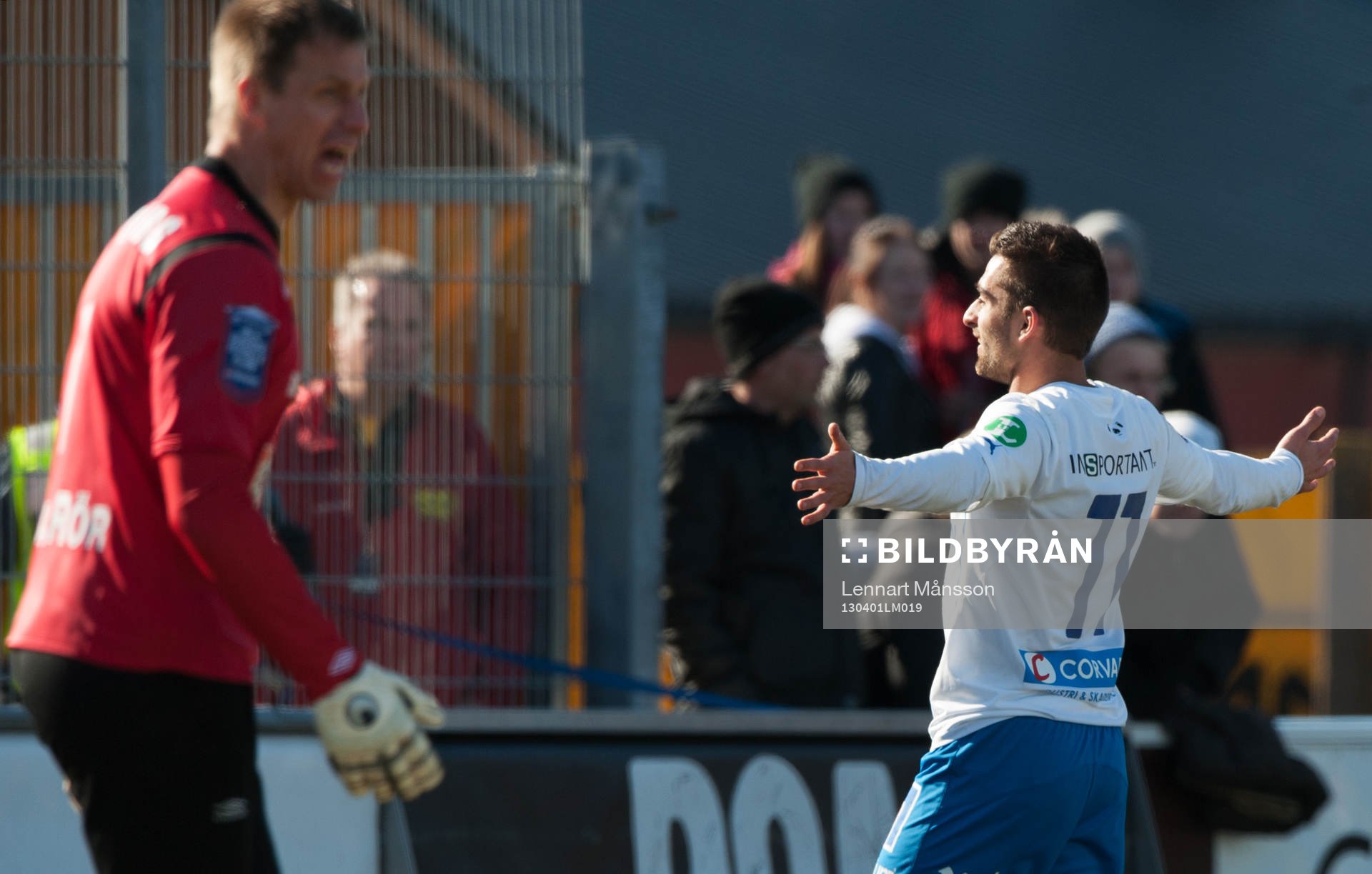 1-1, Christopher Telo, Norrköping, jubel, Mattias Asper,