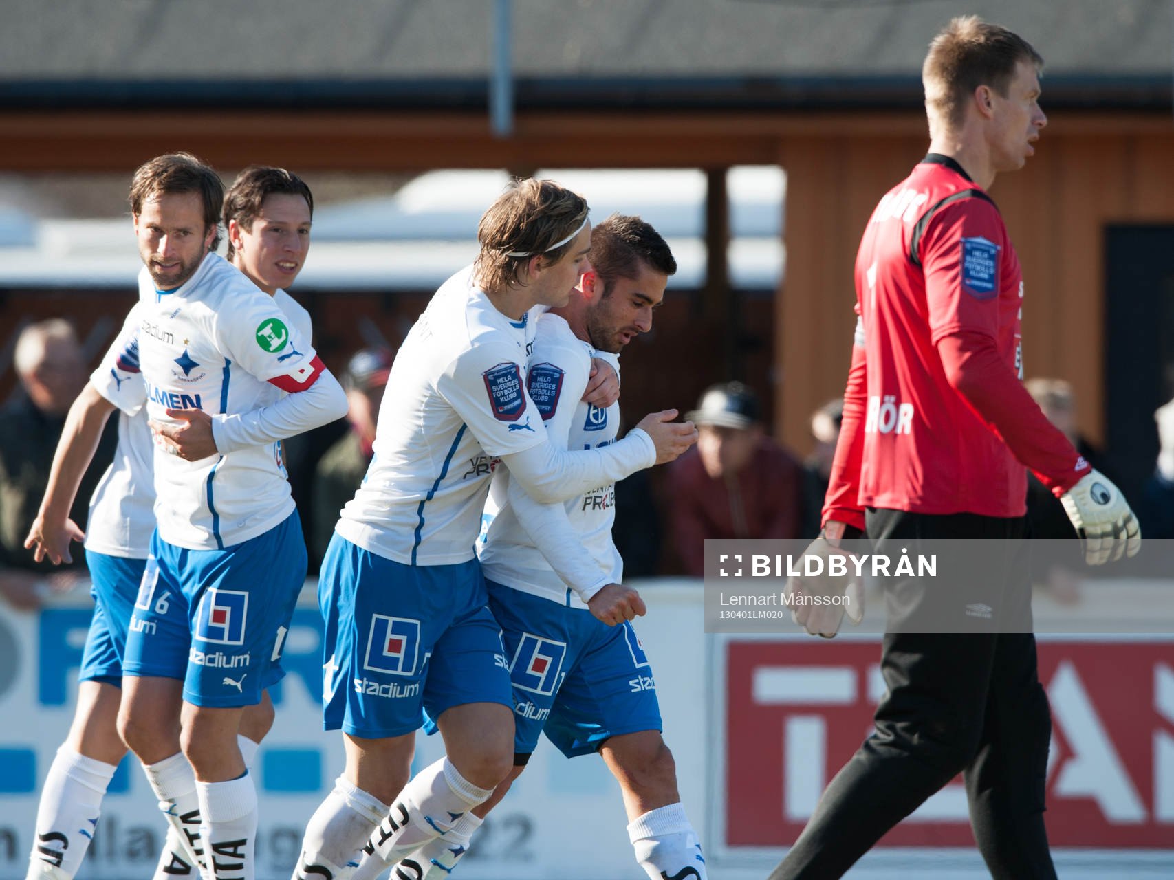 1-1, Christopher Telo, Norrköping, jubel