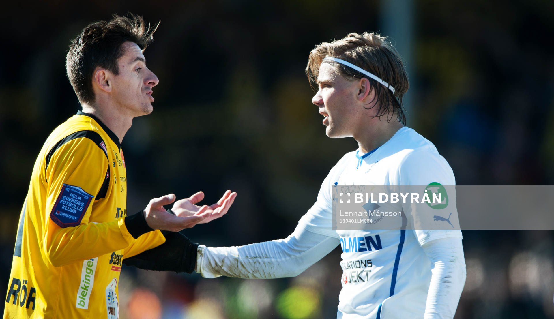 Haris Radetinac, Mjällby och Christoffer Nyman,