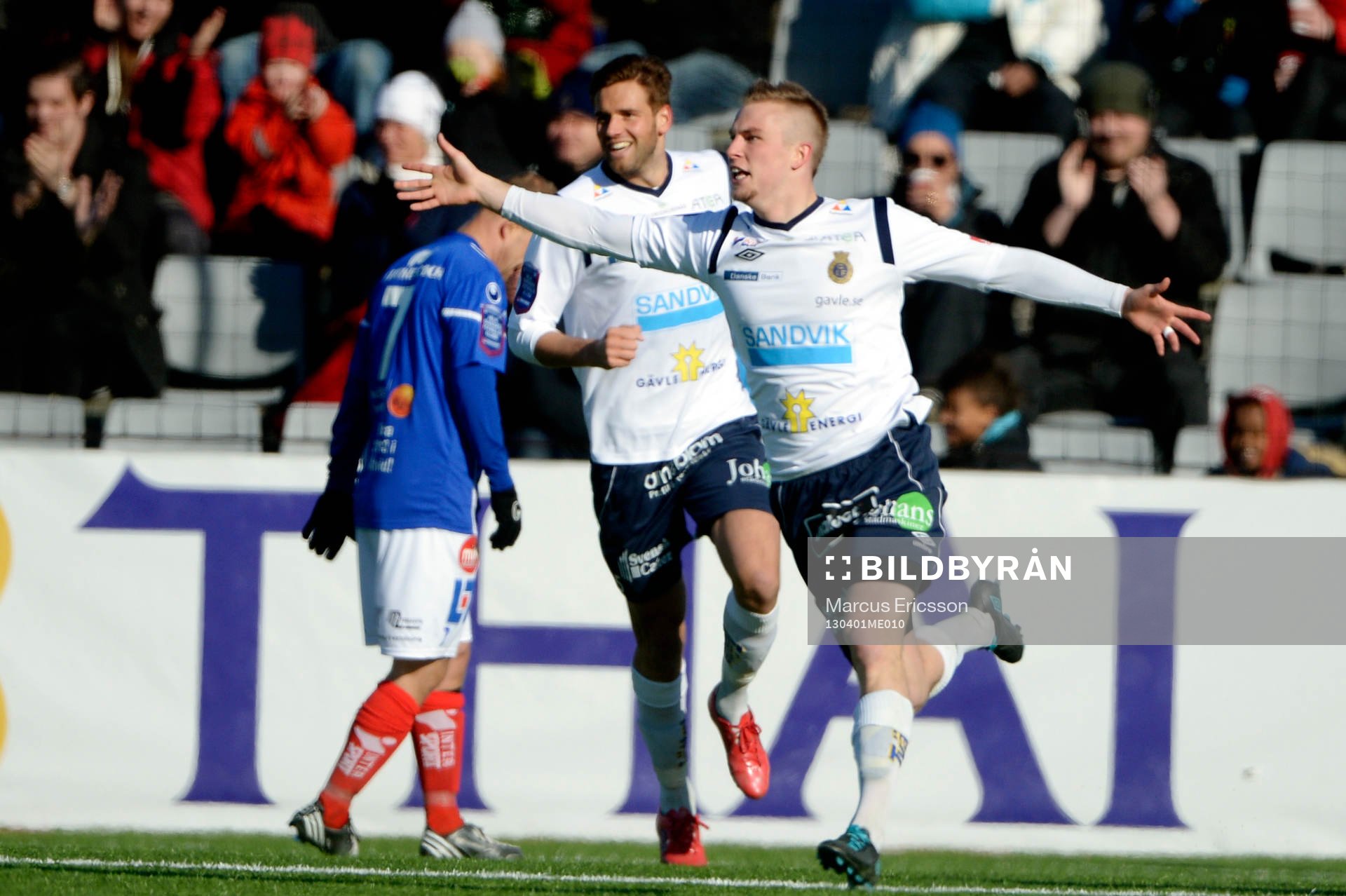 Alexander Faltsetas, Gefle har gjort 1-0
