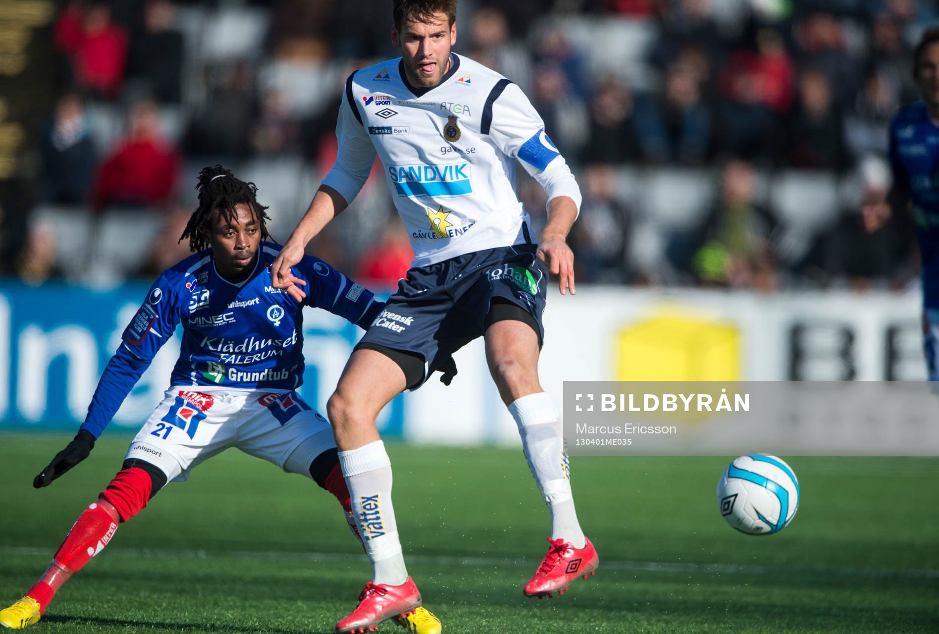 Emmanuel Dogbe, Åtvidaberg och Mikael Dahlberg, Gefle