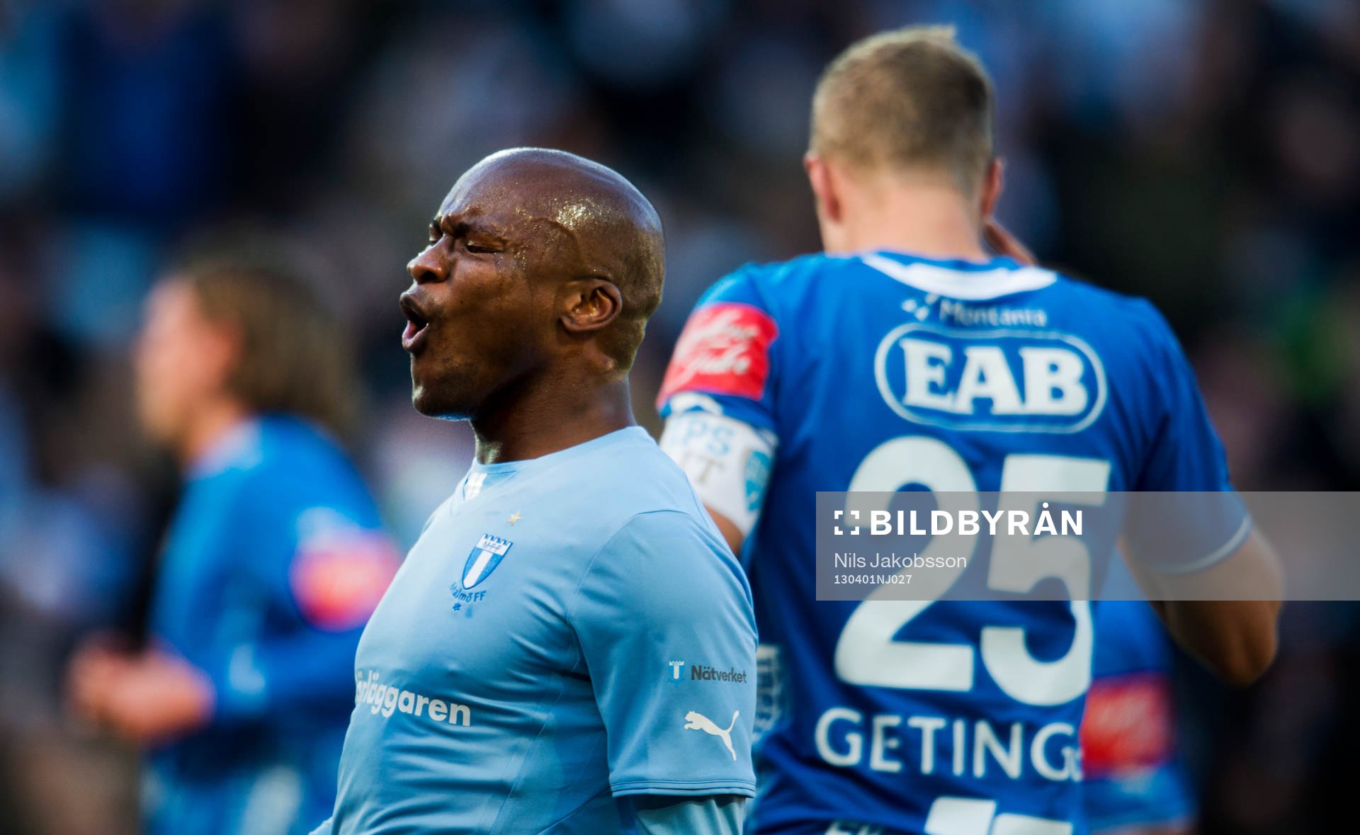 Tokelo Rantie, Malmö FF, skriker
