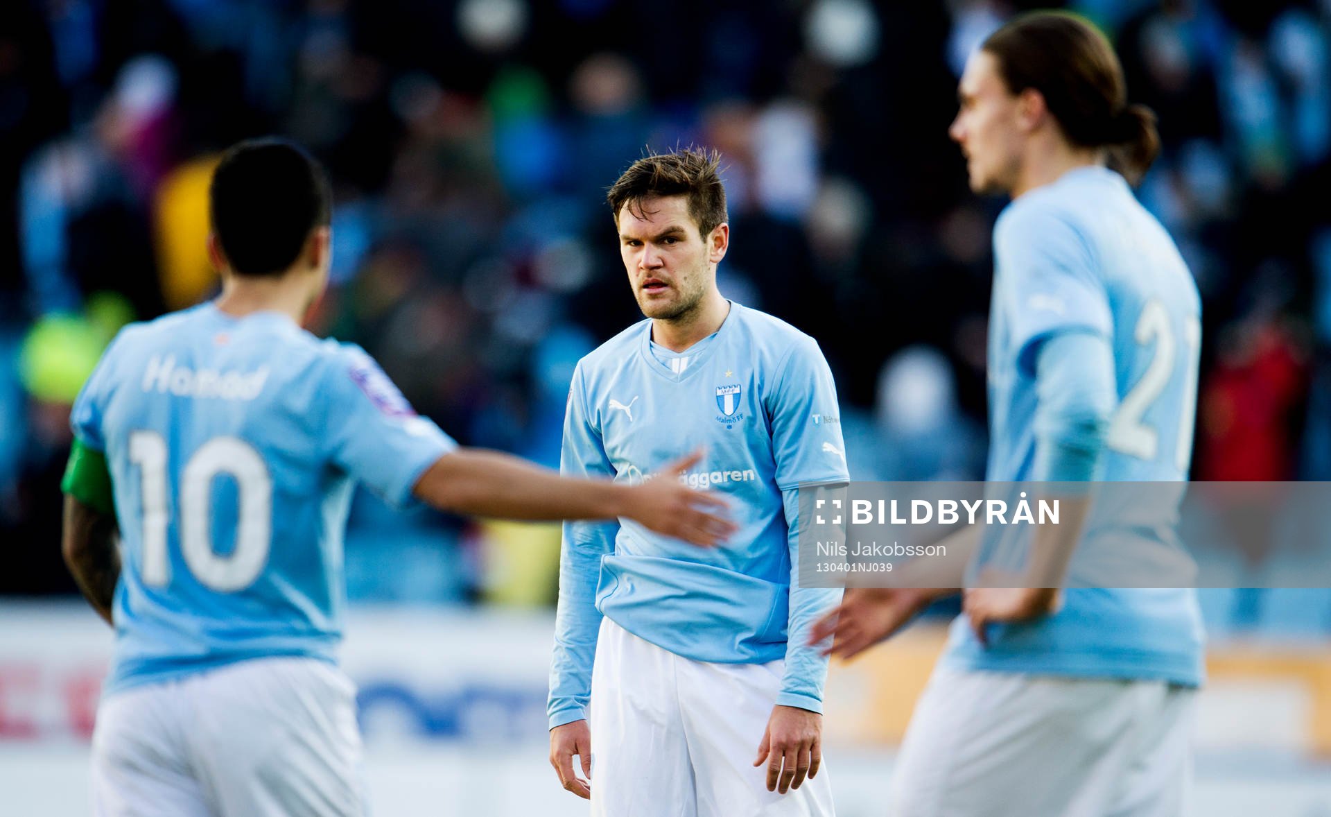 Jiloan Hamad, Ivo Pekalski, Erik Johansson, Malmö FF,