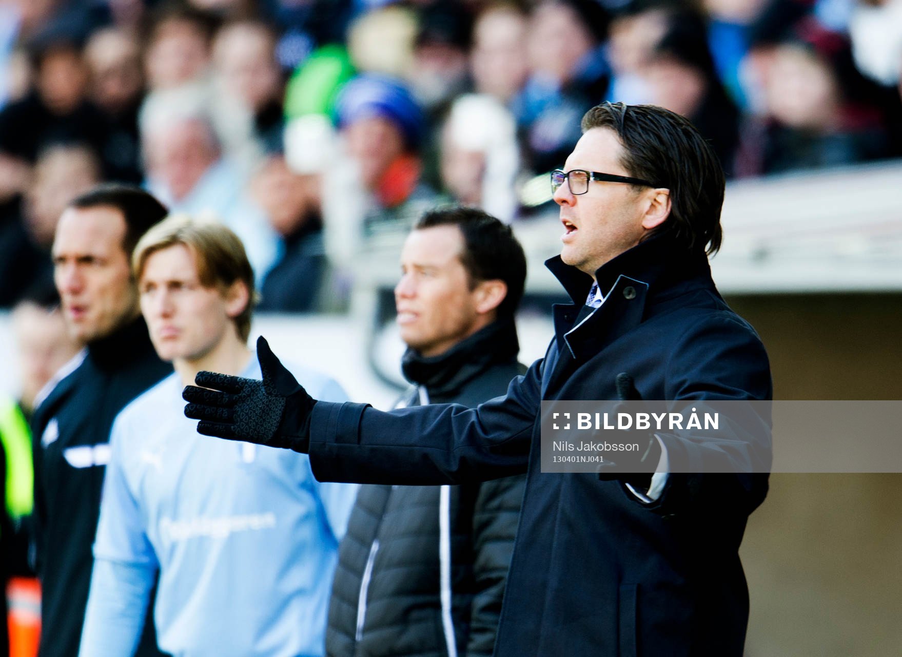 Rikard Norling, tränare Malmö FF, är uppgiven