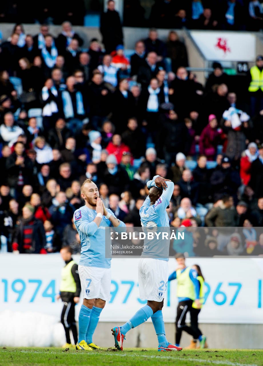 Magnus Eriksson, Tokelo Rantie, Malmö FF, deppar