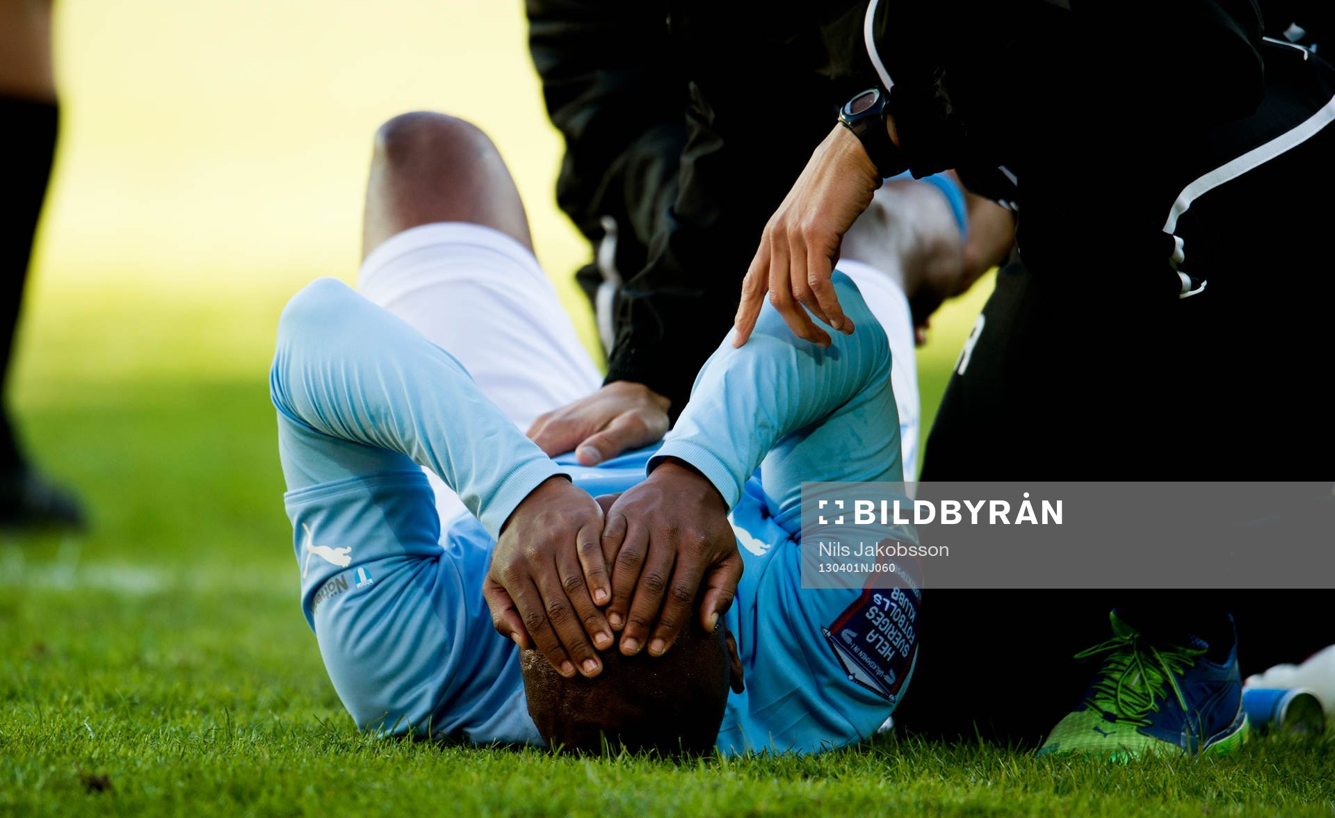 Tokelo Rantie, Malmö FF, skadade sig