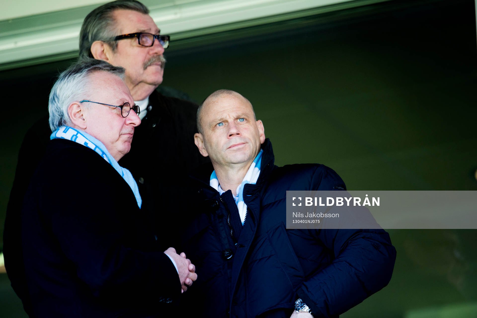 Per Nilsson, Håkan Jeppsson, ordförande, VD Malmö FF