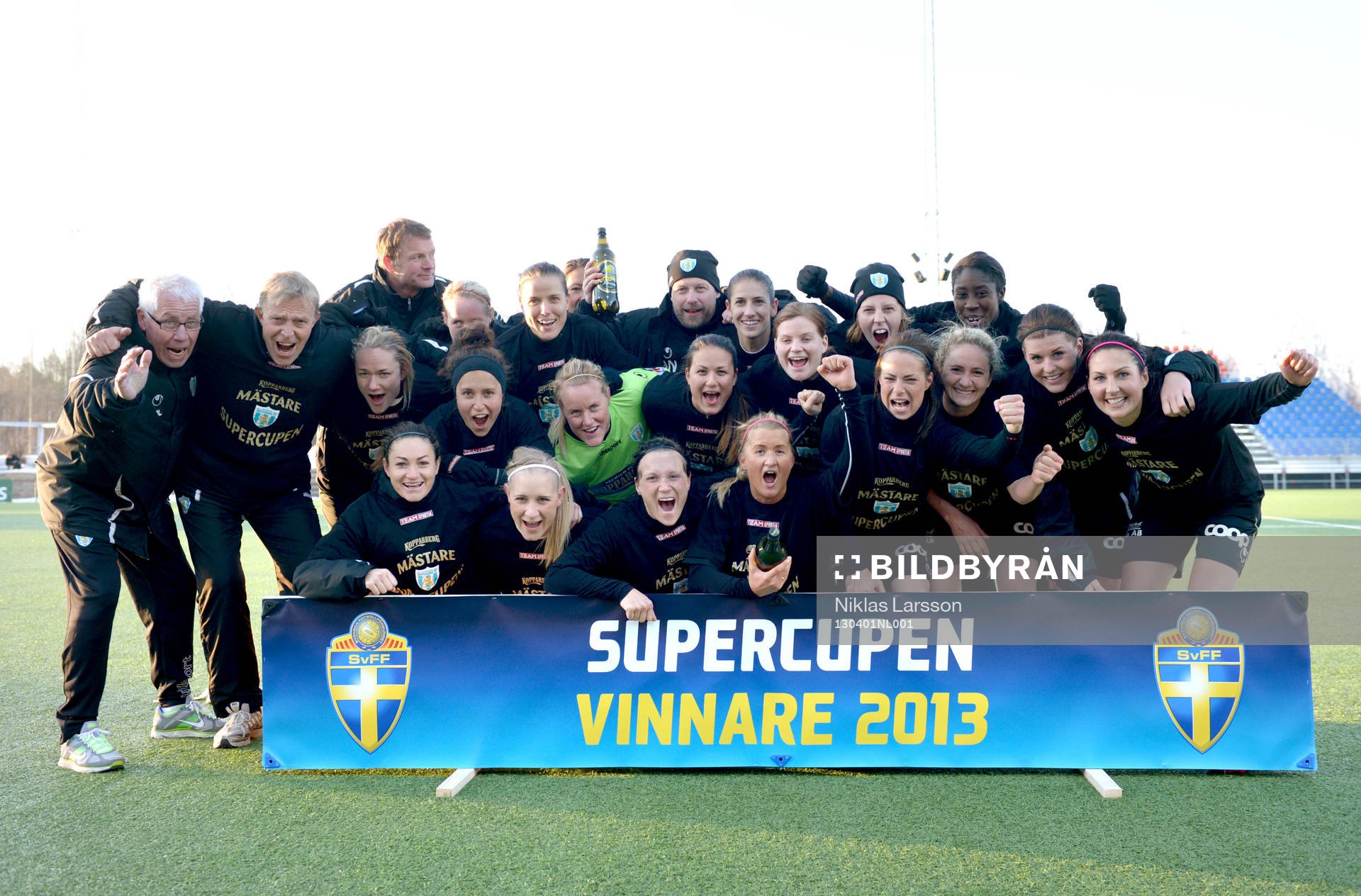 Fotboll, dam, Supercupen final, Tyresö - Göteborg /