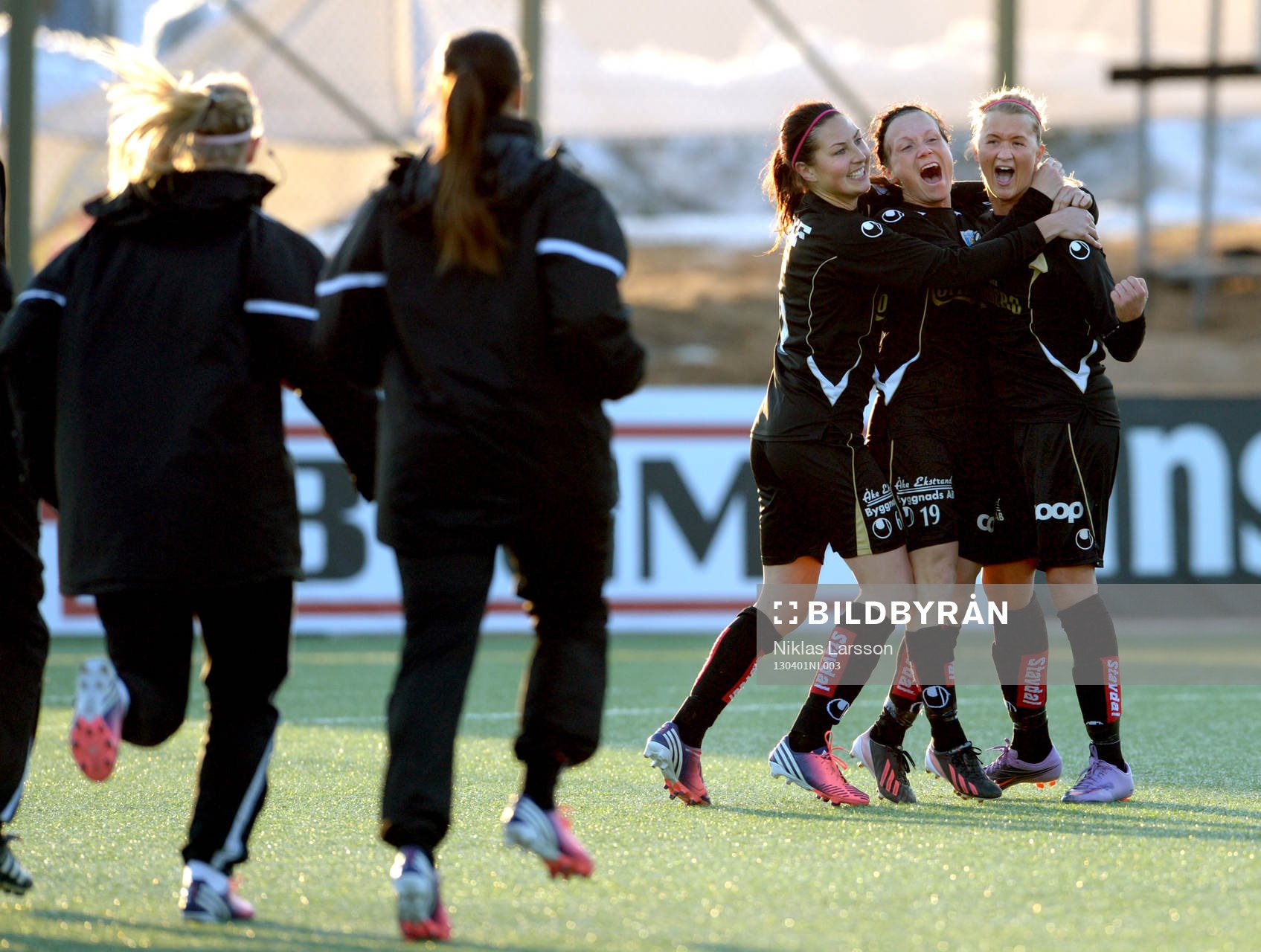 Fotboll, dam, Supercupen final, Tyresö - Göteborg /