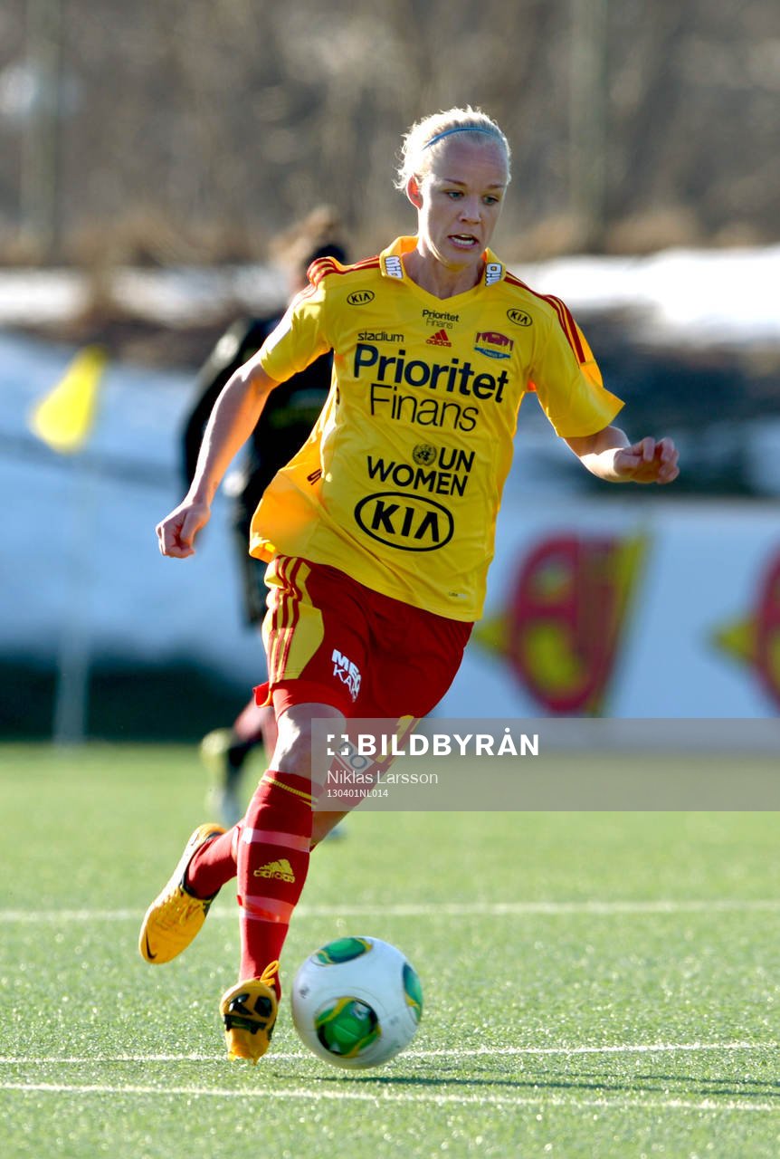 Fotboll, dam, Supercupen final, Tyresö - Göteborg /