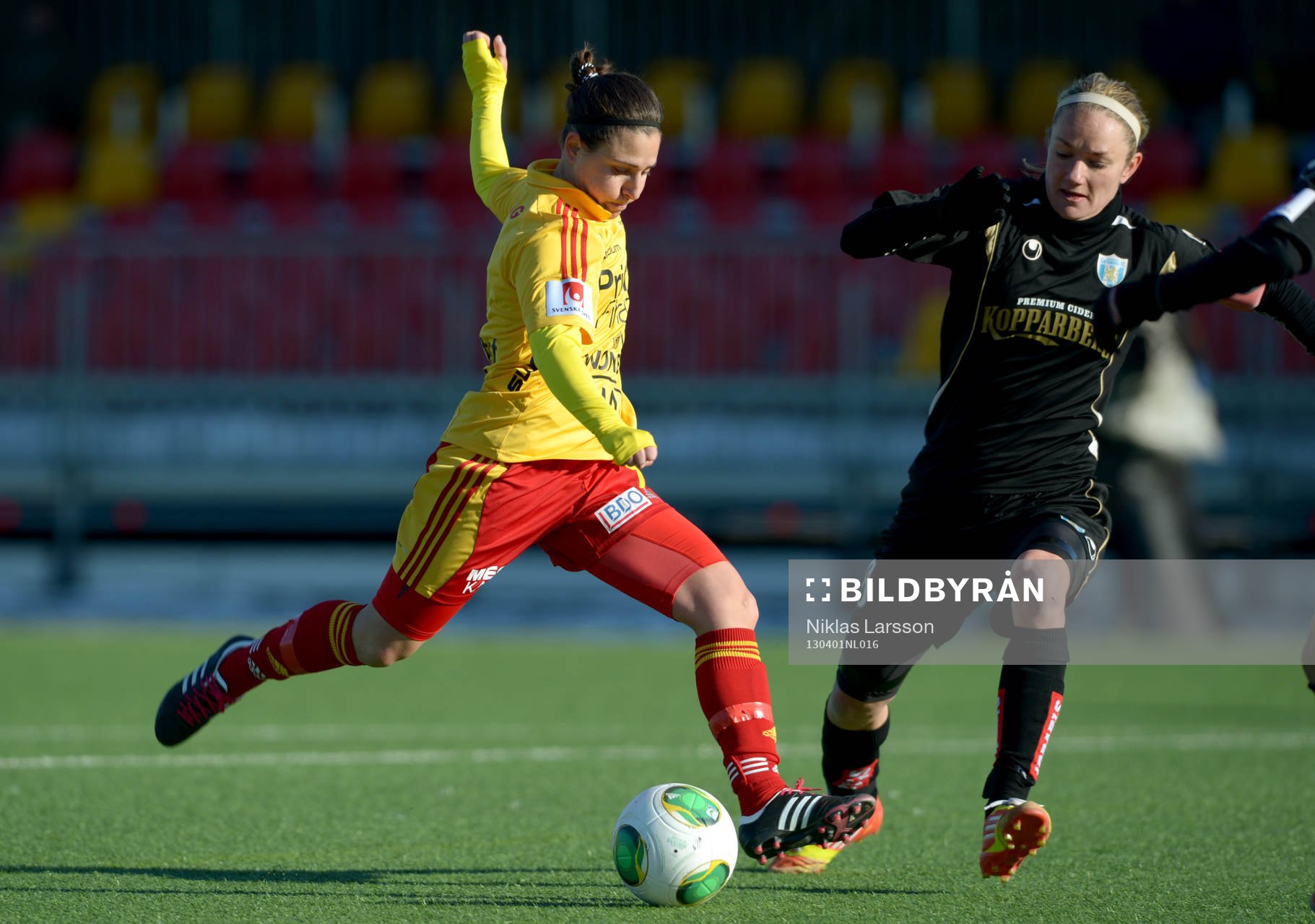 Fotboll, dam, Supercupen final, Tyresö - Göteborg /