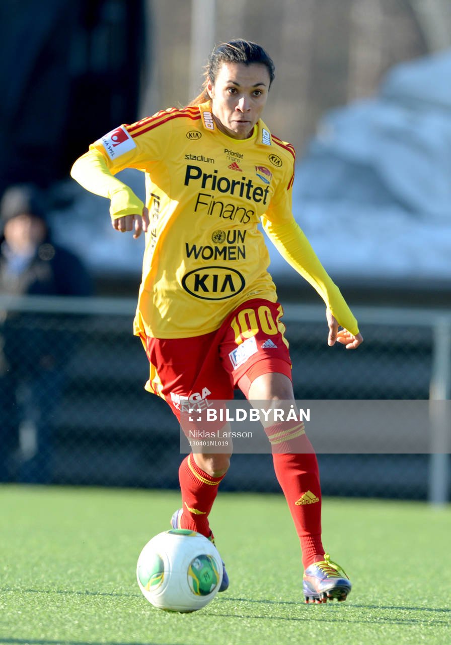 Fotboll, dam, Supercupen final, Tyresö - Göteborg /