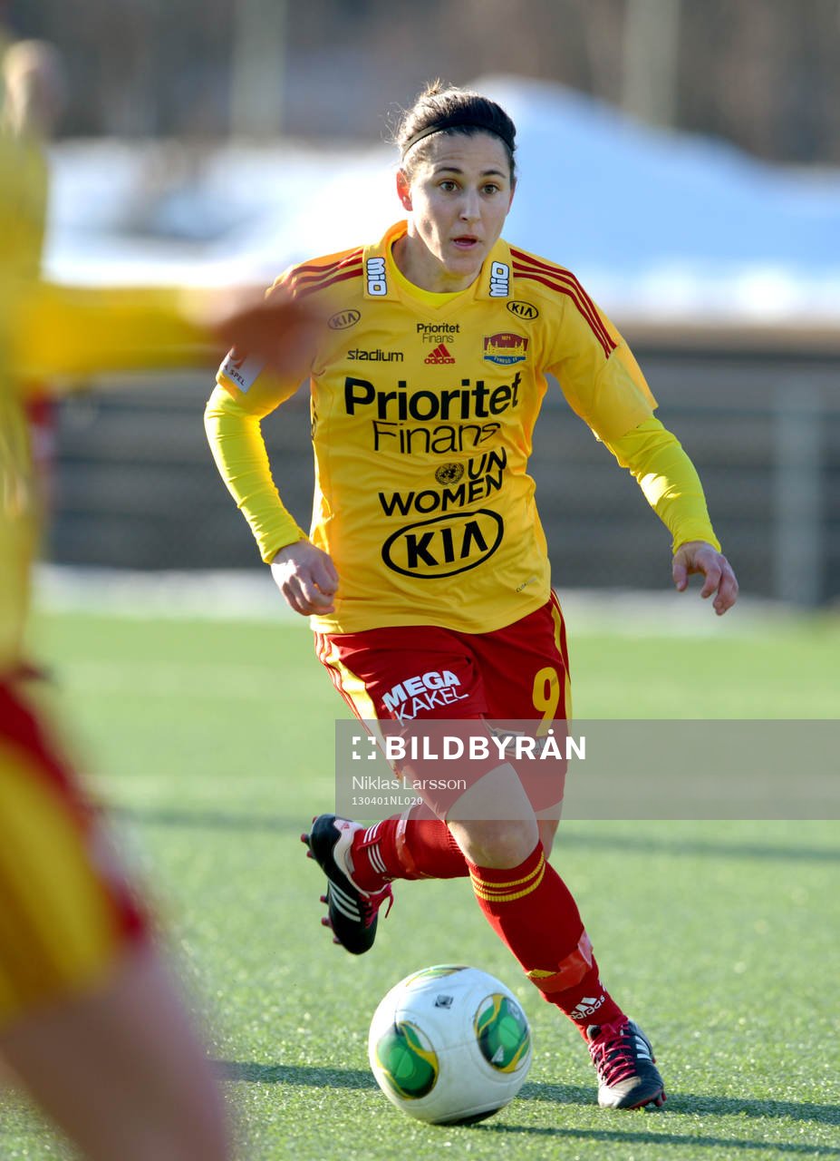Fotboll, dam, Supercupen final, Tyresö - Göteborg /