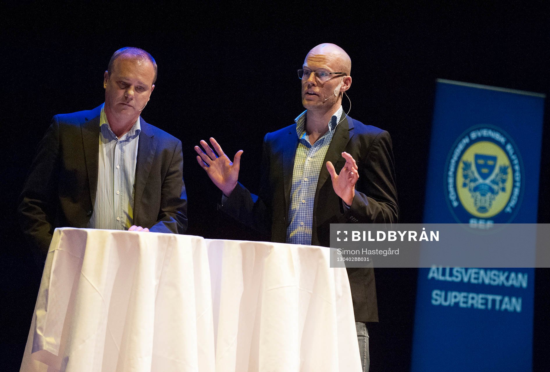 Roger Franzén och Joel Cedergren, tränare Sundsvall