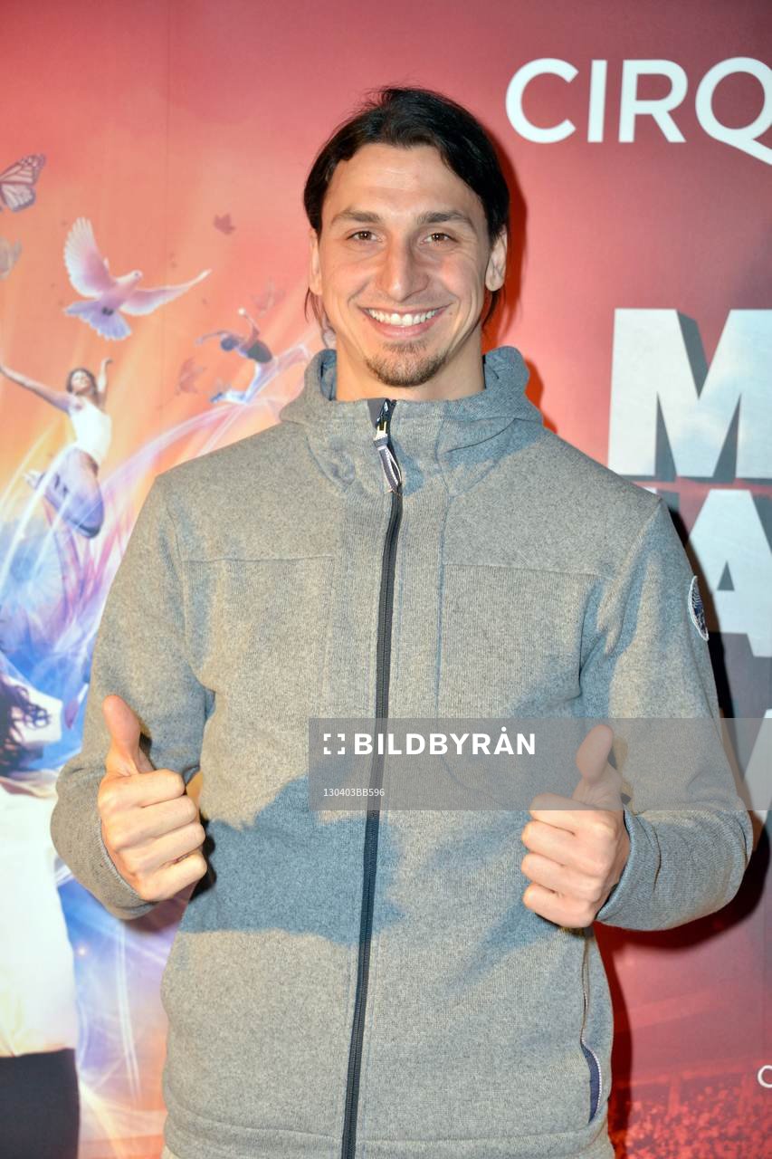 Zlatan Ibrahimovic - 03.04.2013 - Spectacle du Cirque du