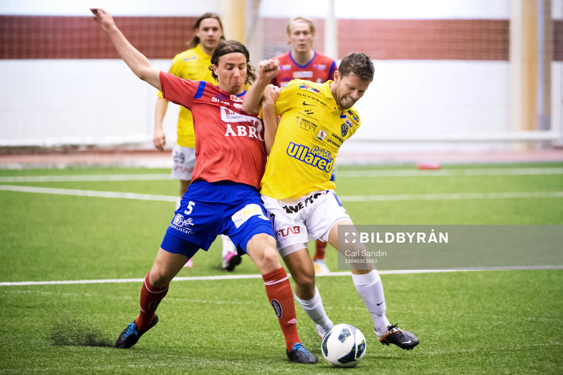Närkamp mellan Jonathan Azulay, Örgryte, och David