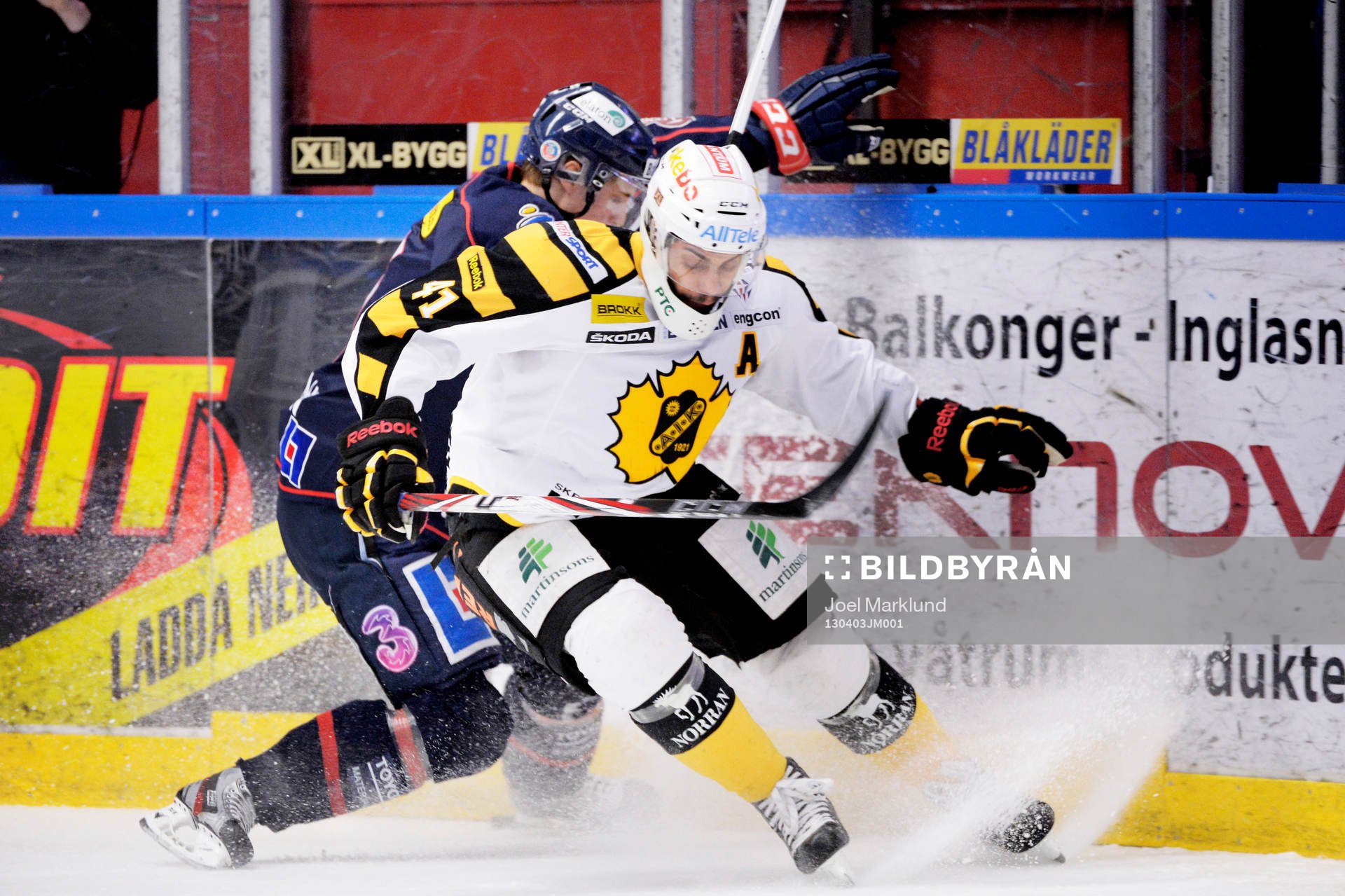 Mattias Bäckman, Linköping och Pierre-Edouard Bellemare,