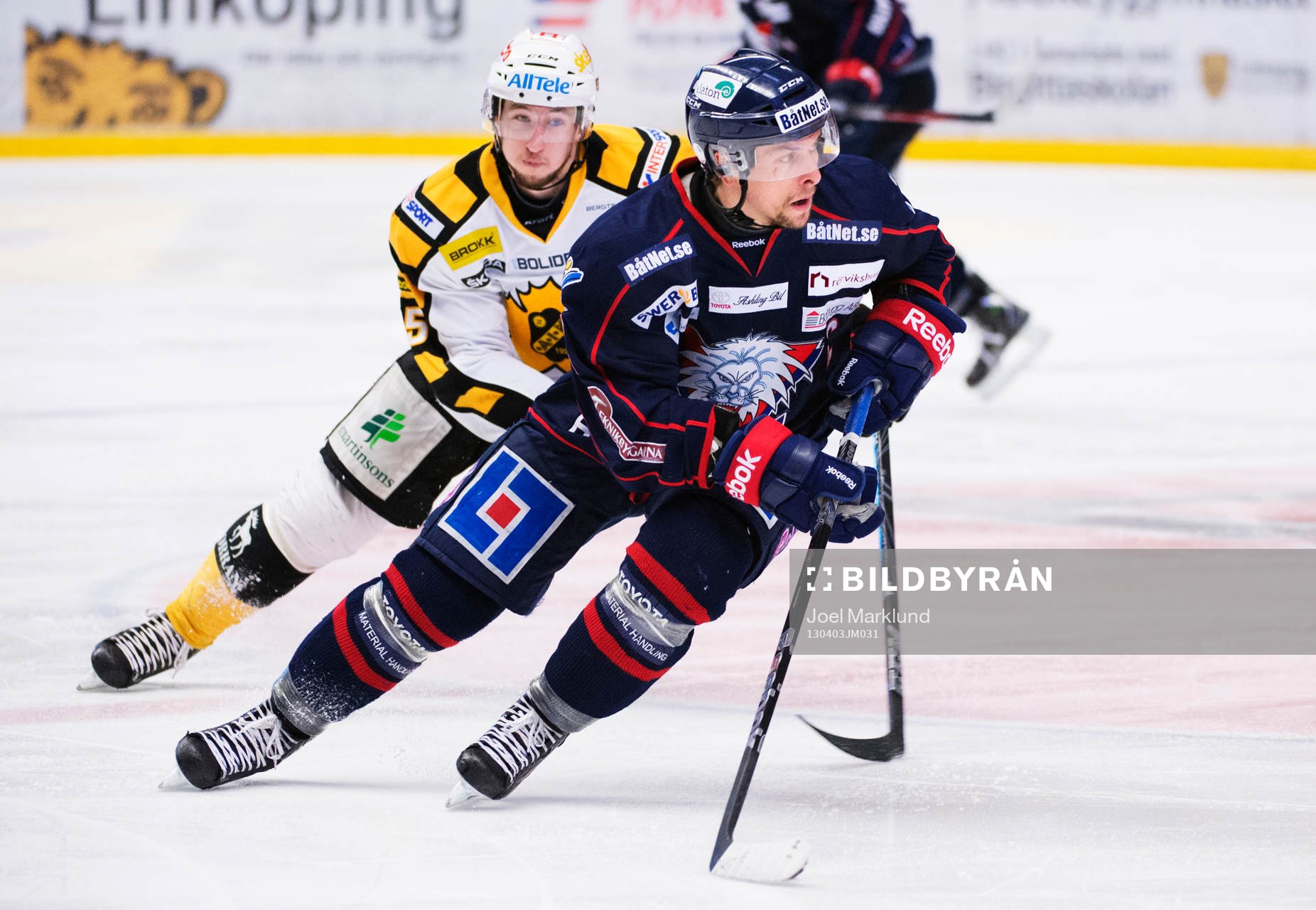 Melker Karlsson, Skellefteå, och Magnus Johansson,