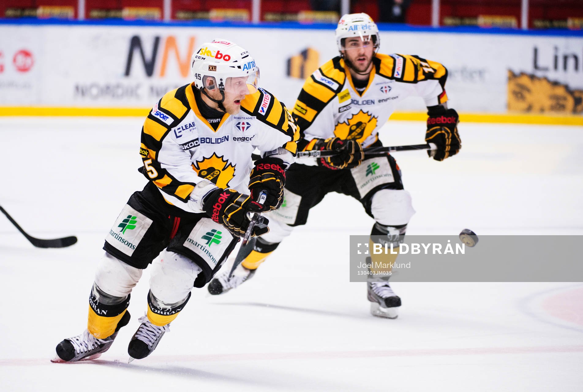 Oscar Möller och Bud Holloway, Skellefteå
