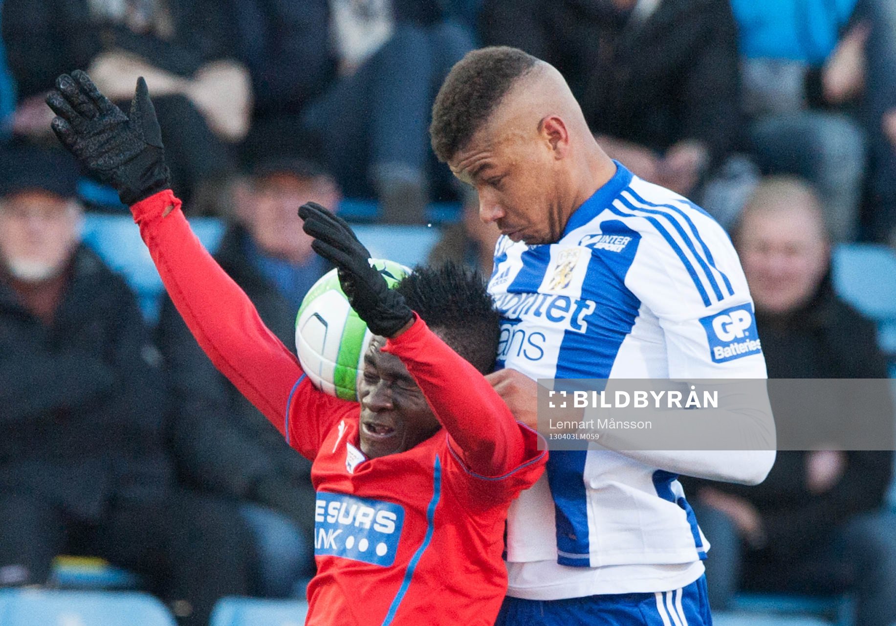Mikael Dyrestam, IFK Göteborg mot David Accam, Helsingborg