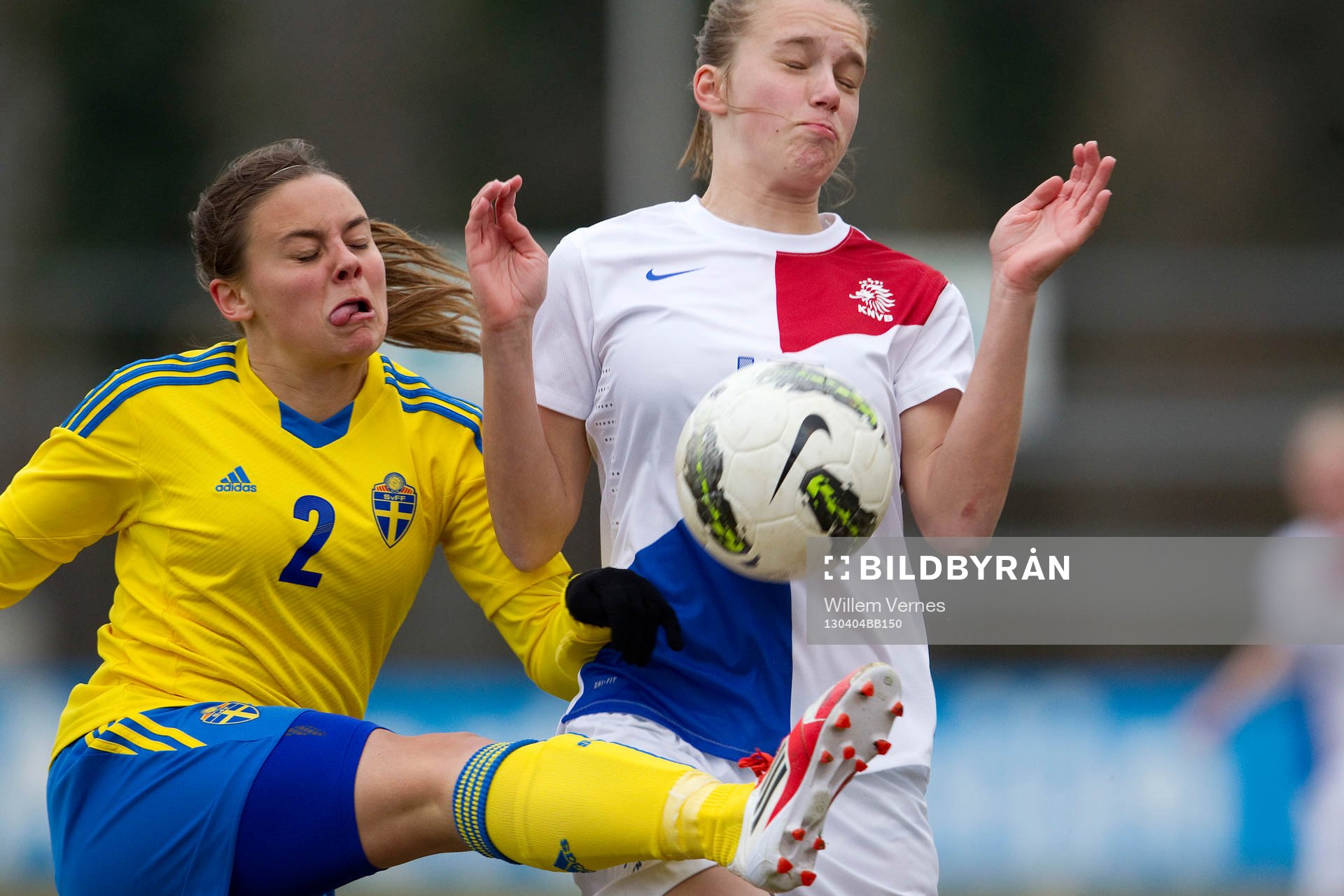 Fotboll, UEFA Championship, U19, Dam, Nederländerna -