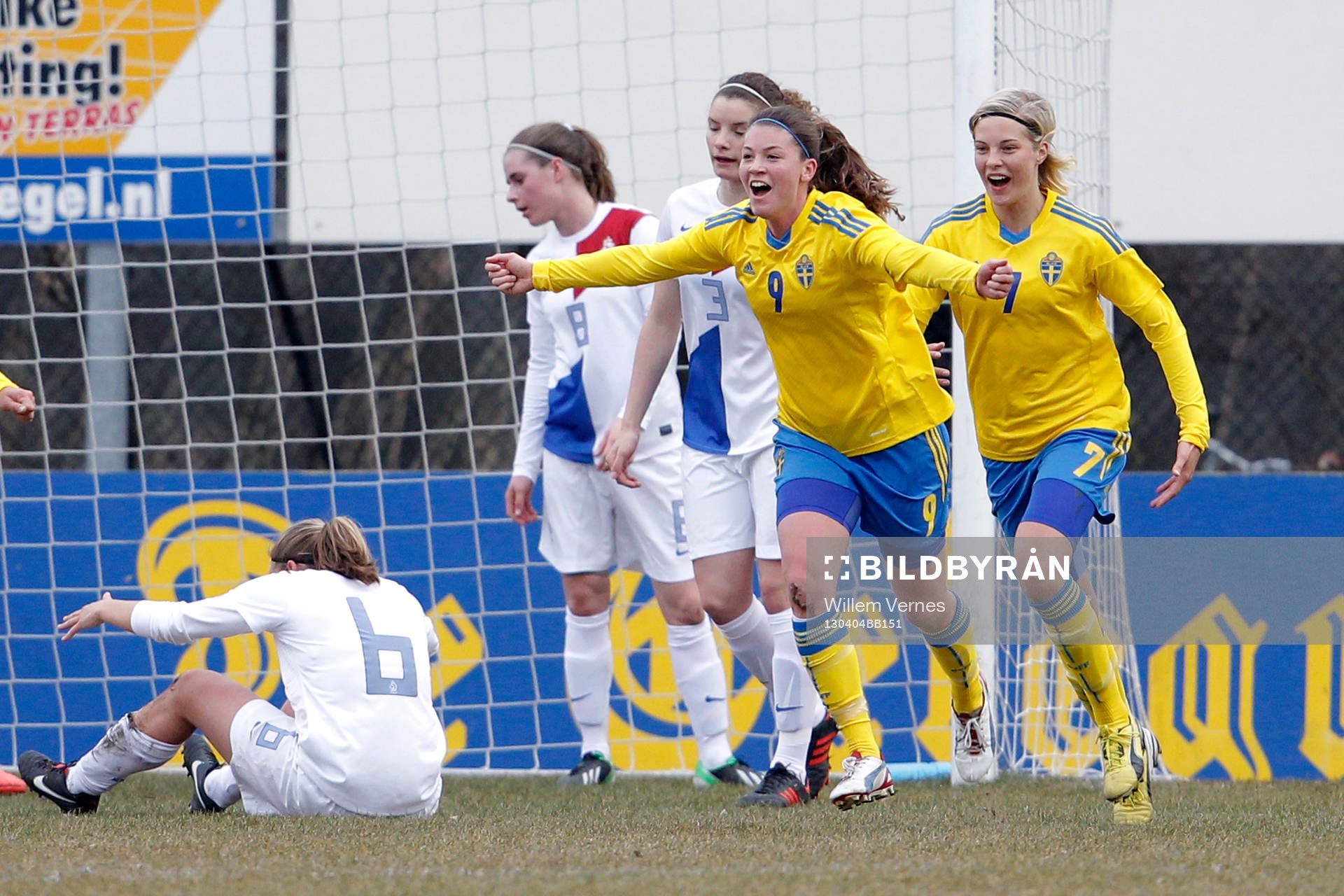 Fotboll, UEFA Championship, U19, Dam, Nederländerna -