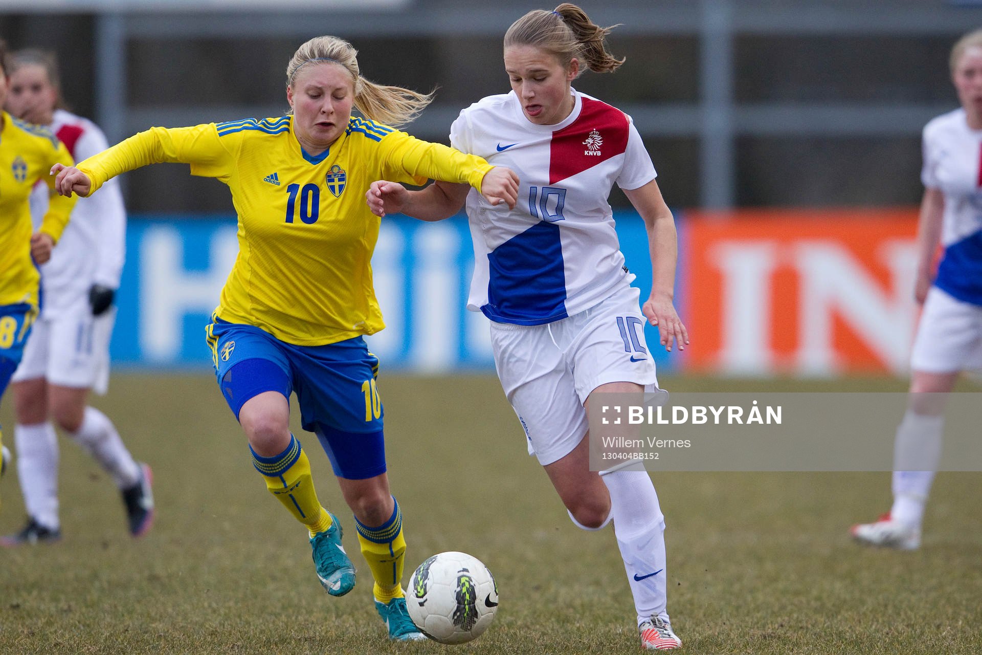 Fotboll, UEFA Championship, U19, Dam, Nederländerna -