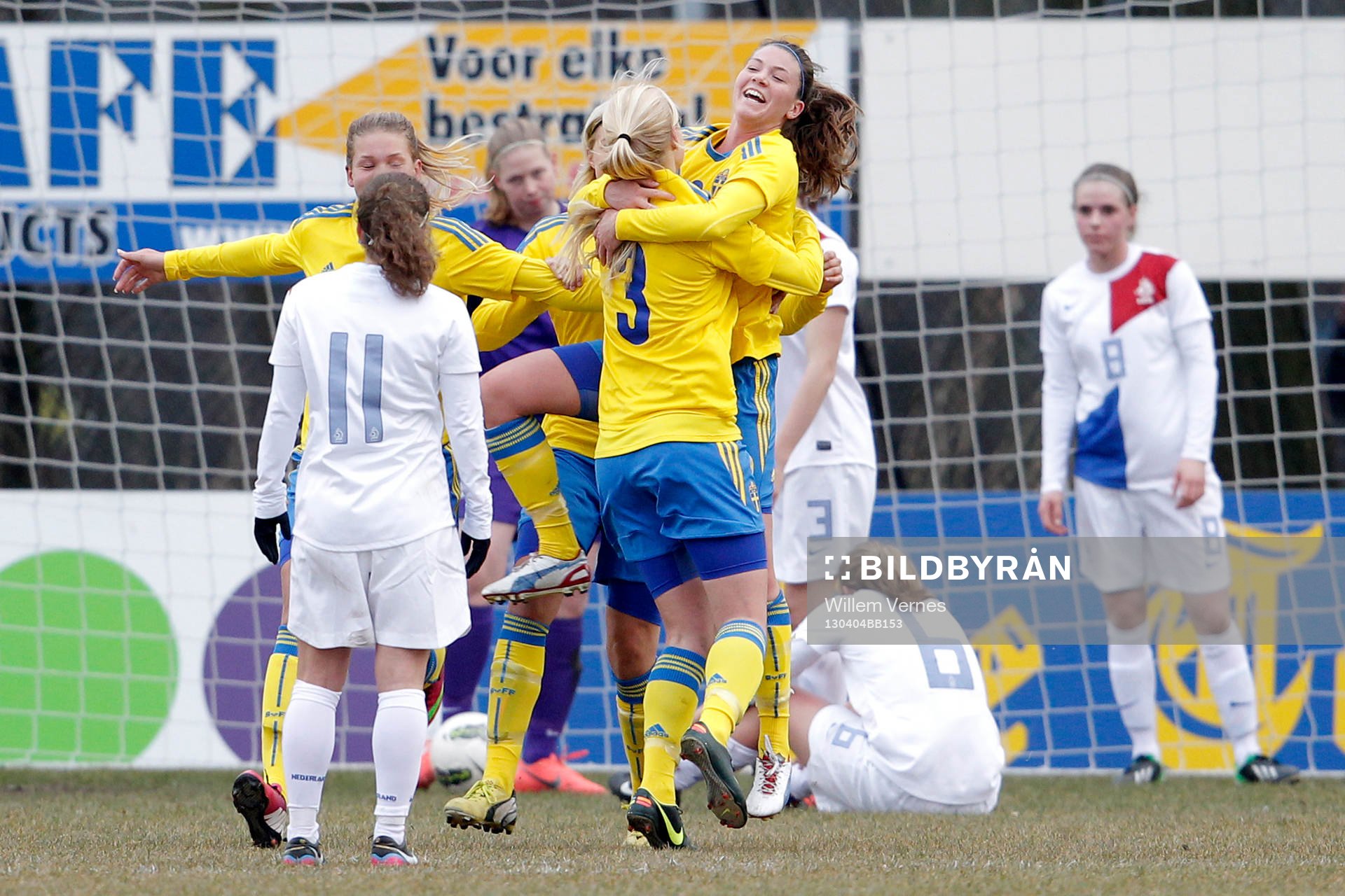 Fotboll, UEFA Championship, U19, Dam, Nederländerna -