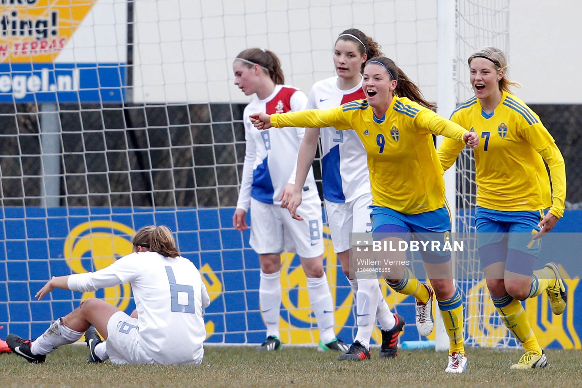 Fotboll, UEFA Championship, U19, Dam, Nederländerna -