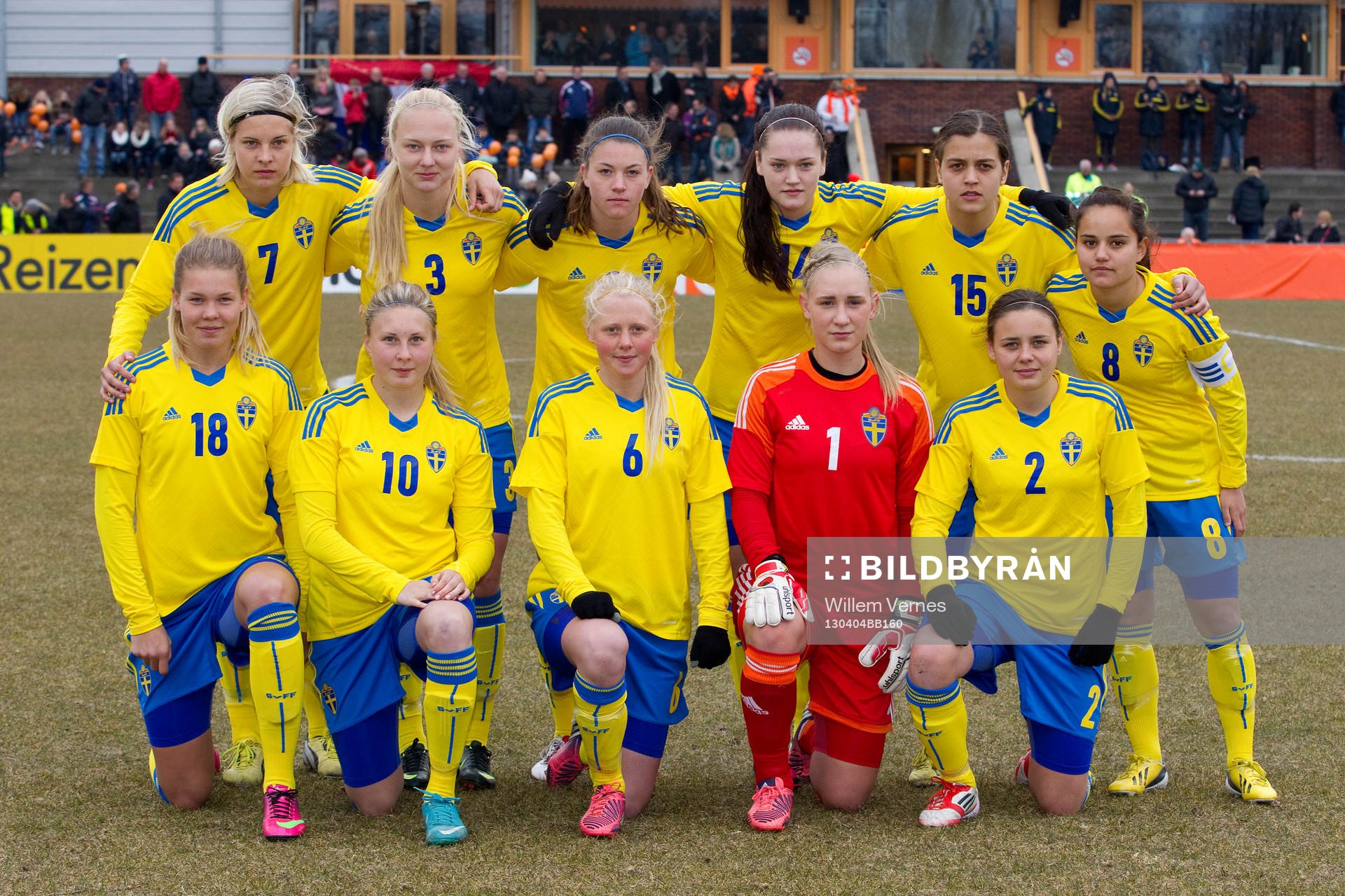 Fotboll, UEFA Championship, U19, Dam, Nederländerna -