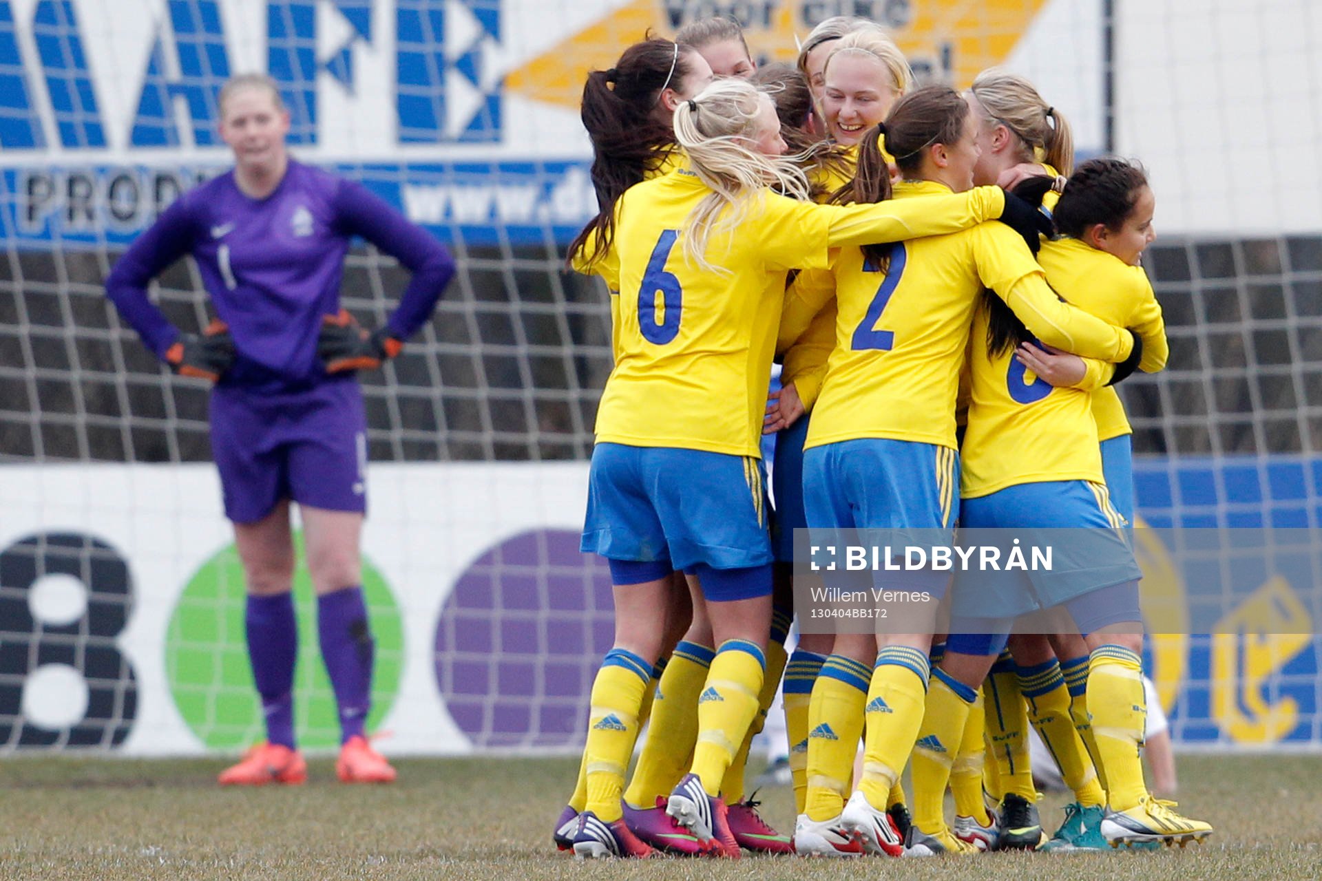 Fotboll, UEFA Championship, U19, Dam, Nederländerna -