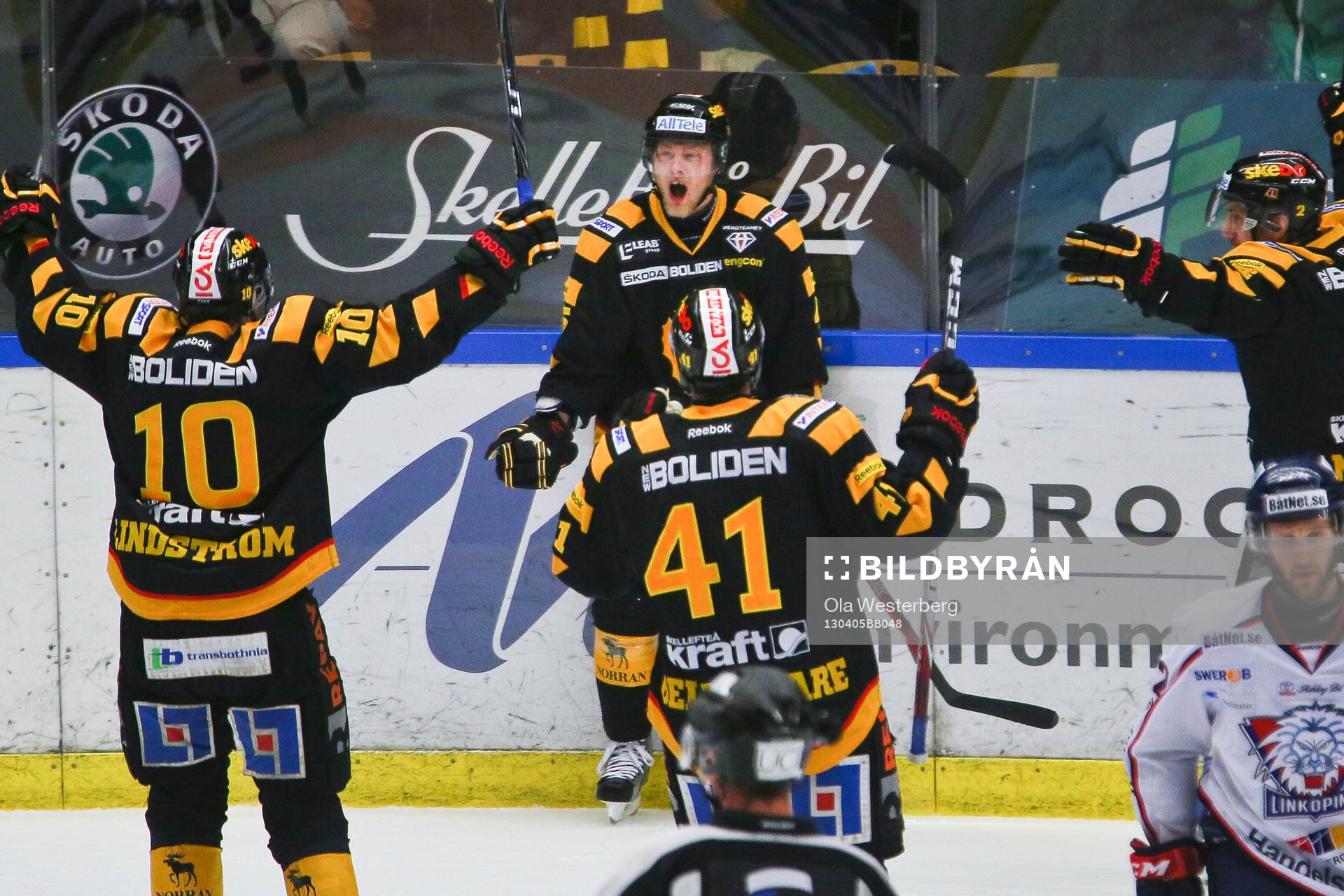 Ishockey, SM-semifinal 5, Skellefteå - Linköping. Oscar