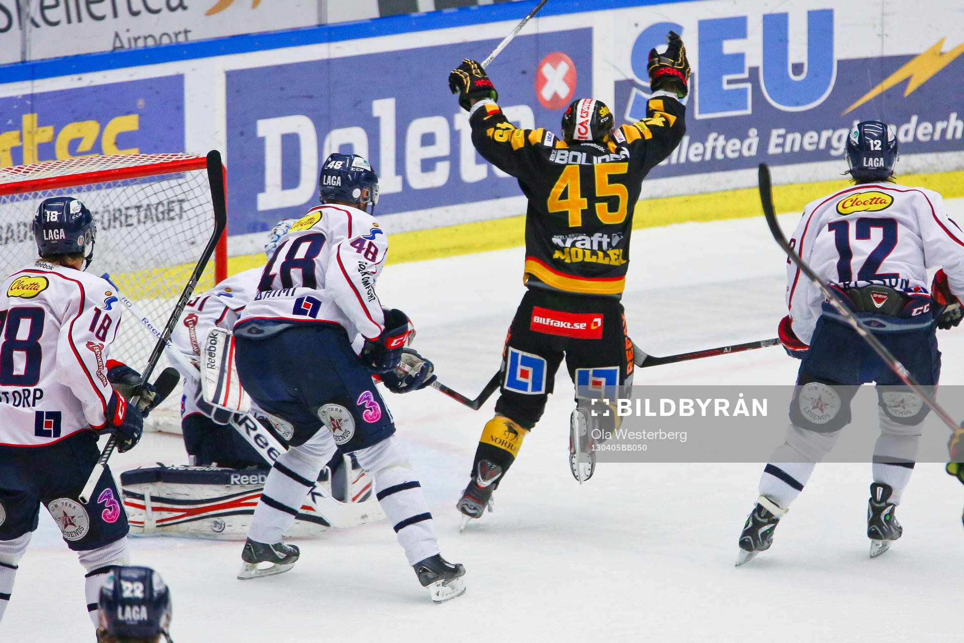 Ishockey, SM-semifinal 5, Skellefteå - Linköping. Oscar