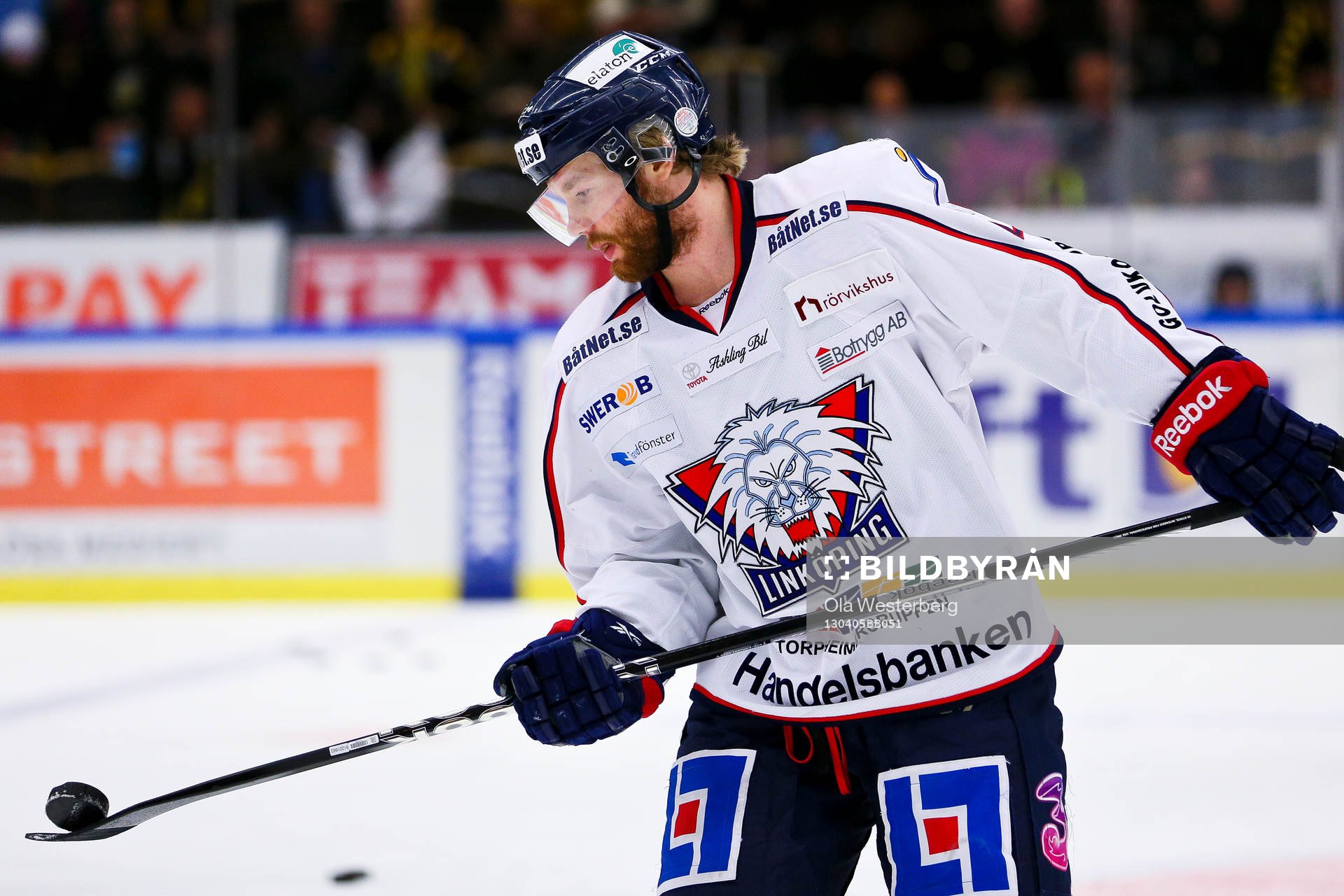 Ishockey, SM-semifinal 5, Skellefteå - Linköping. Robin